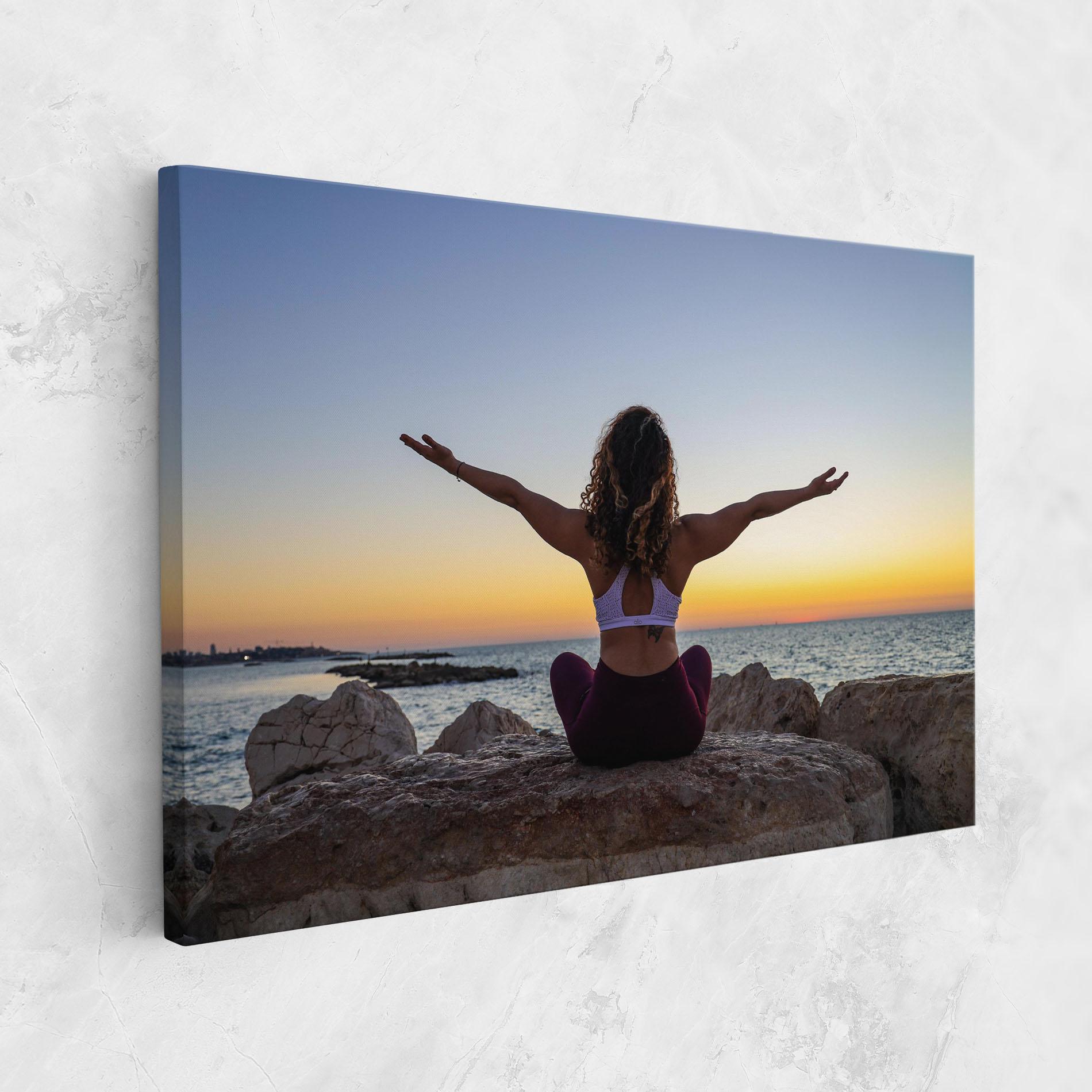 Tablou Canvas Calm Asana mockup 1