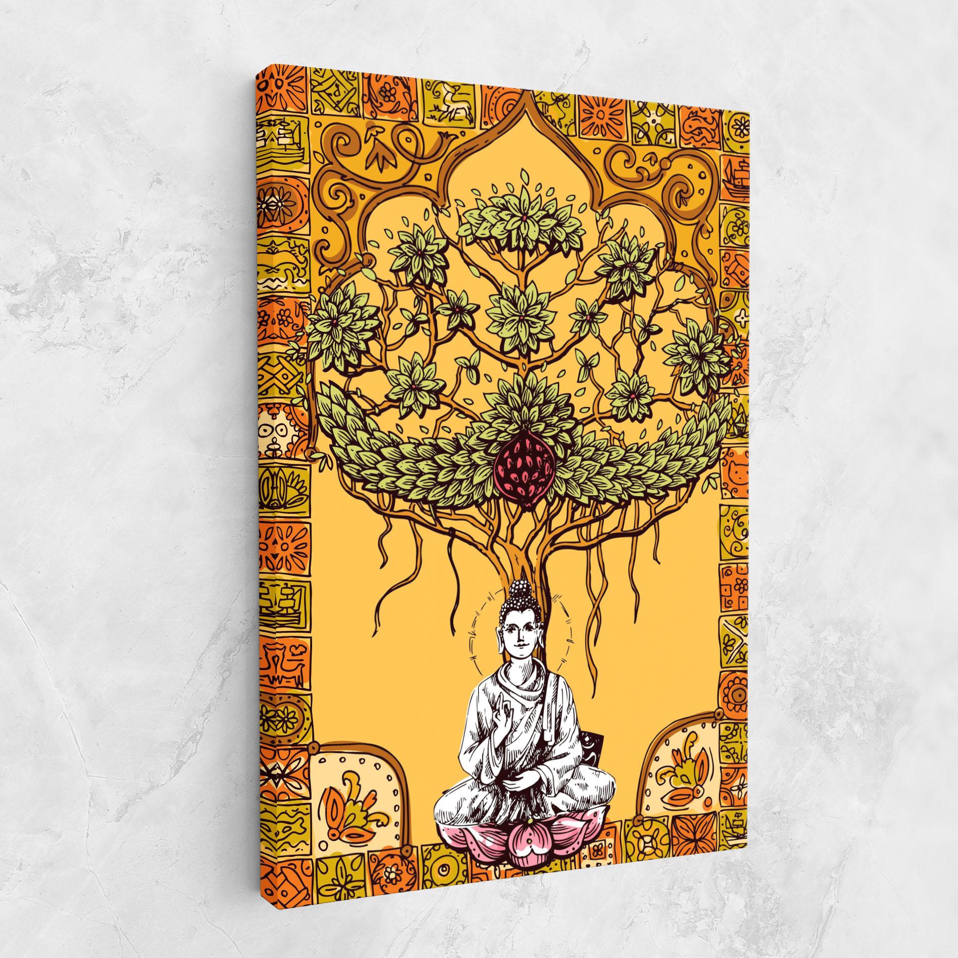 Tablou Canvas Meditation Three mockup 1