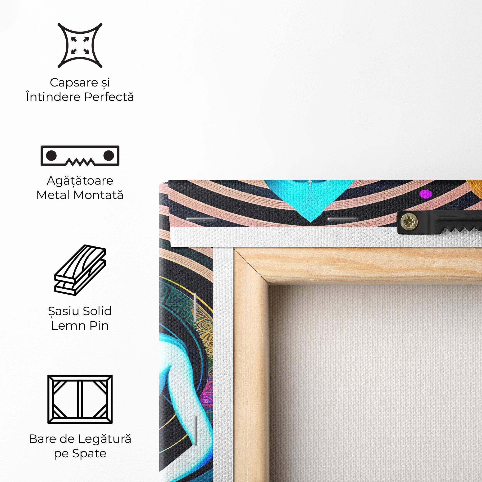 Tablou Canvas Clolorful Illustrations mockup 5