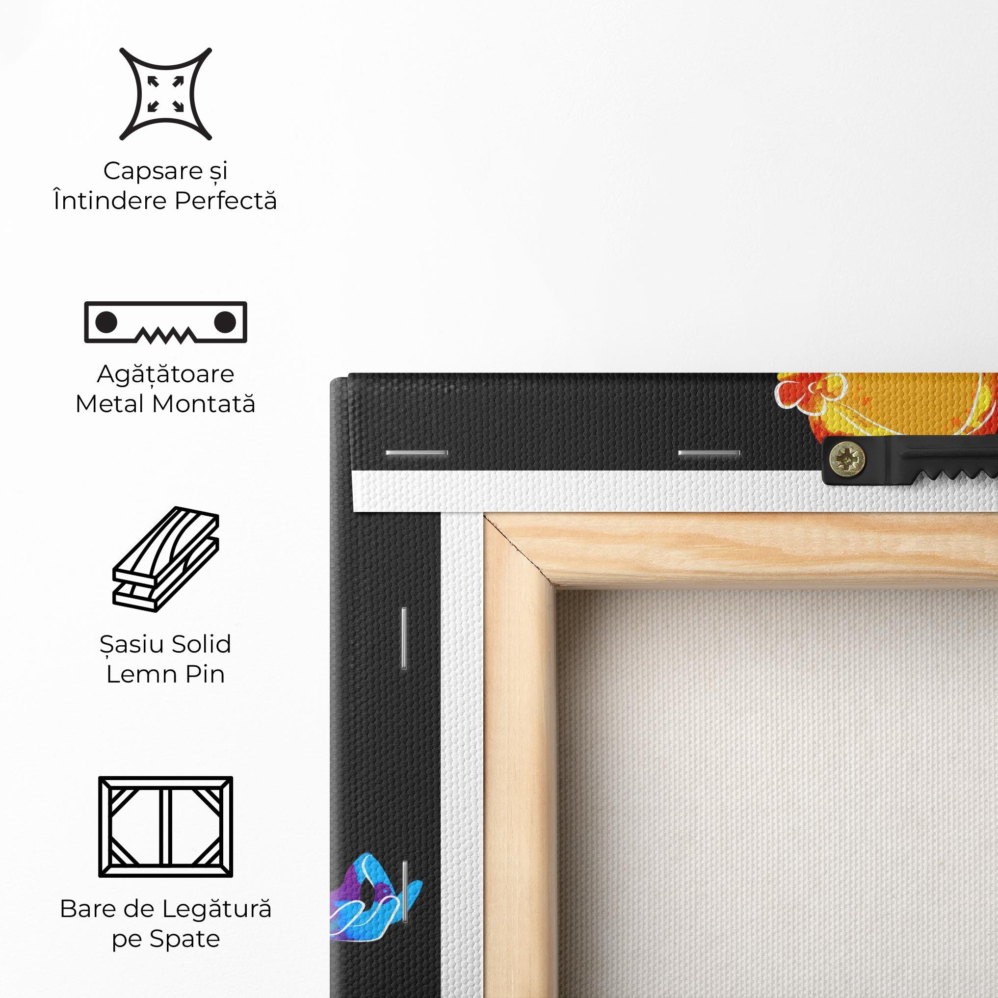 Tablou Canvas Colorful Meditation mockup 5