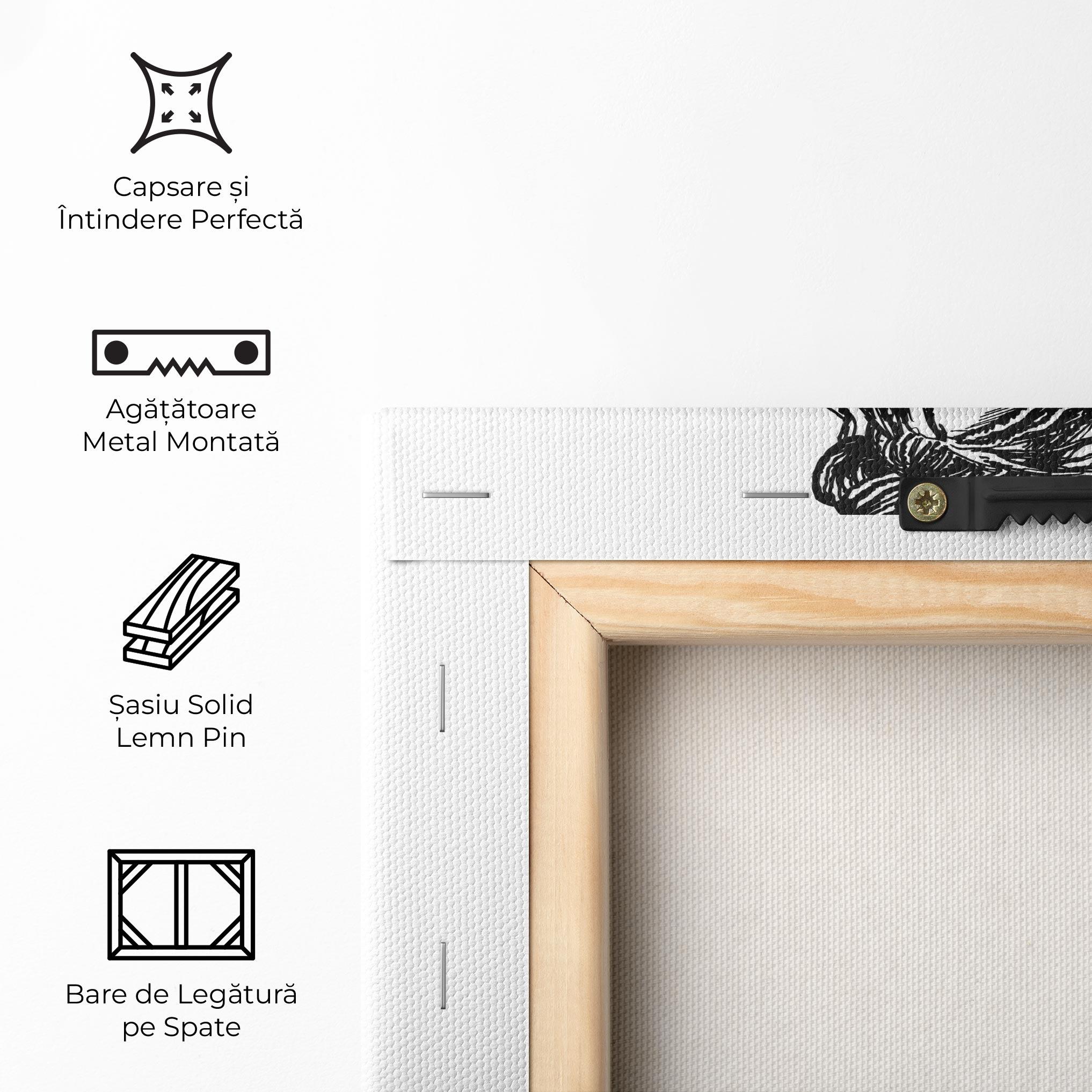 Tablou Canvas Focused Meditation mockup 5