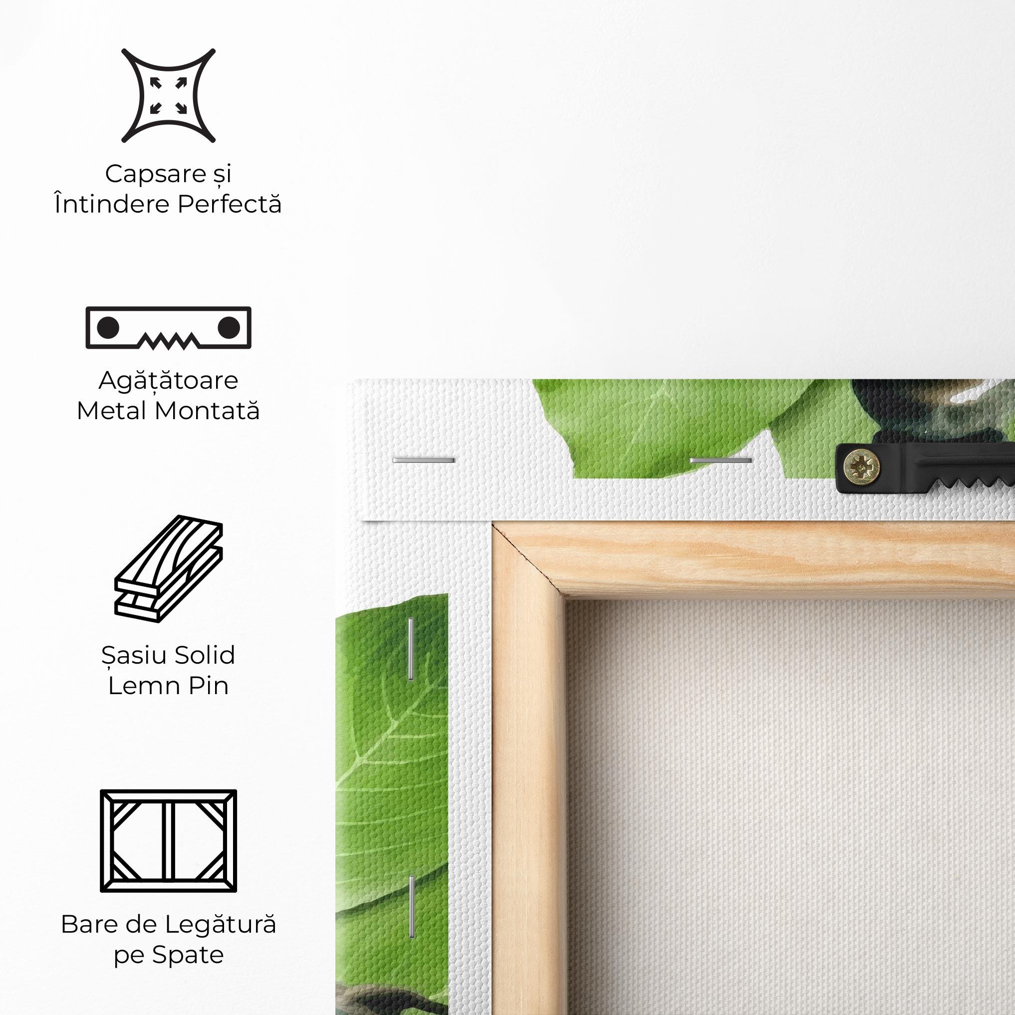 Tablou Canvas Leaf Yoga mockup 5