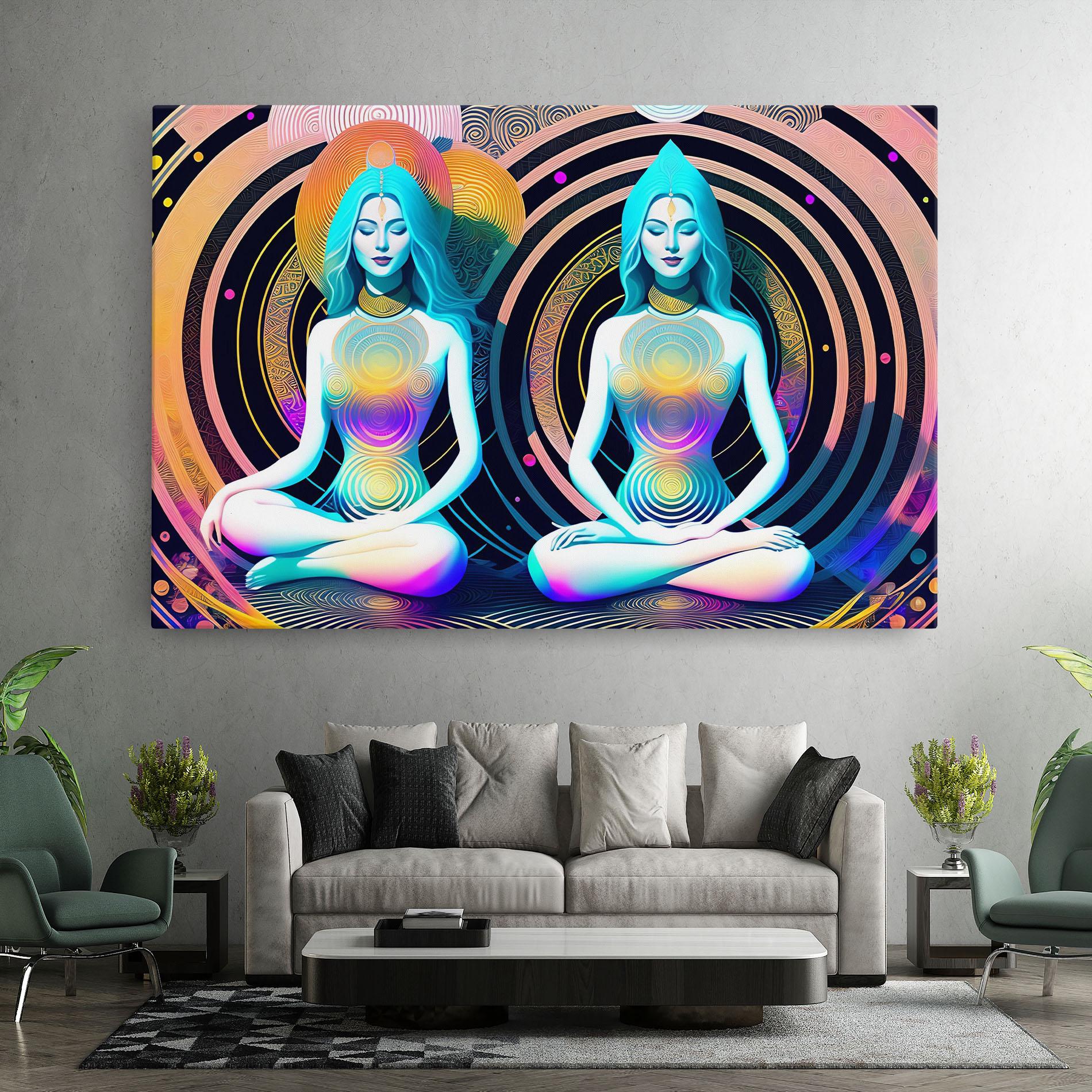 Tablou Canvas Clolorful Illustrations mockup 7