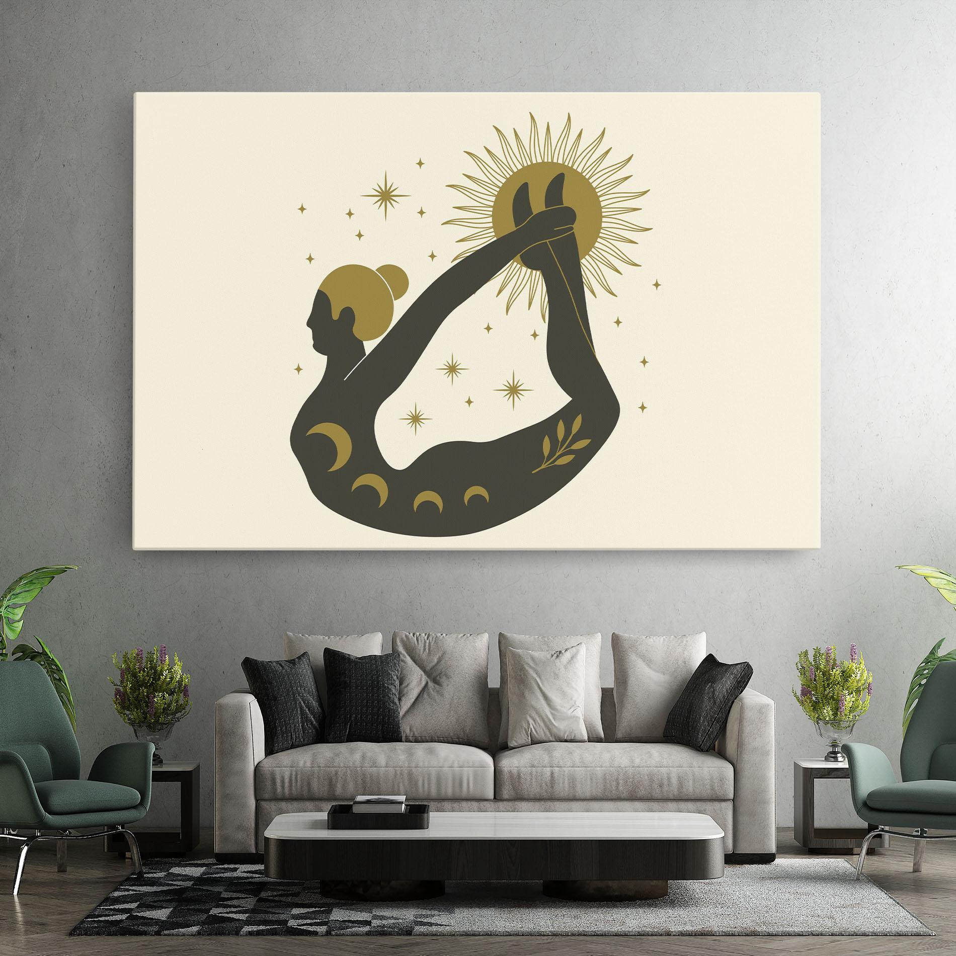 Tablou Canvas Dhanurasana mockup 7