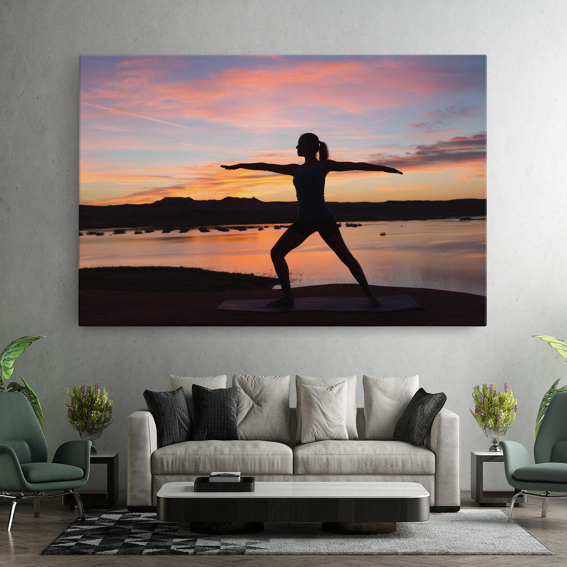 Tablou Canvas Morning Yoga mockup 7