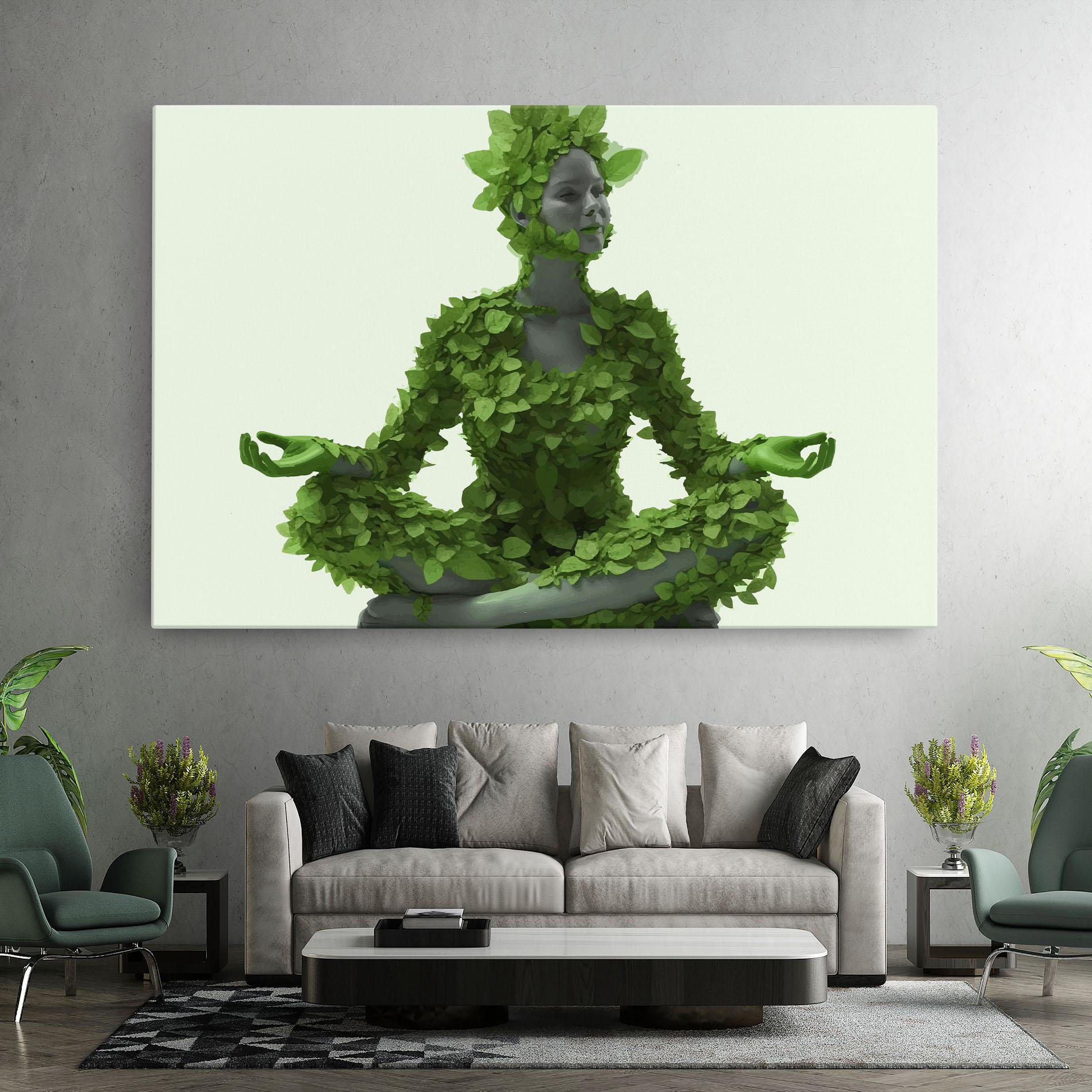 Tablou Canvas Nature Yoga mockup 7