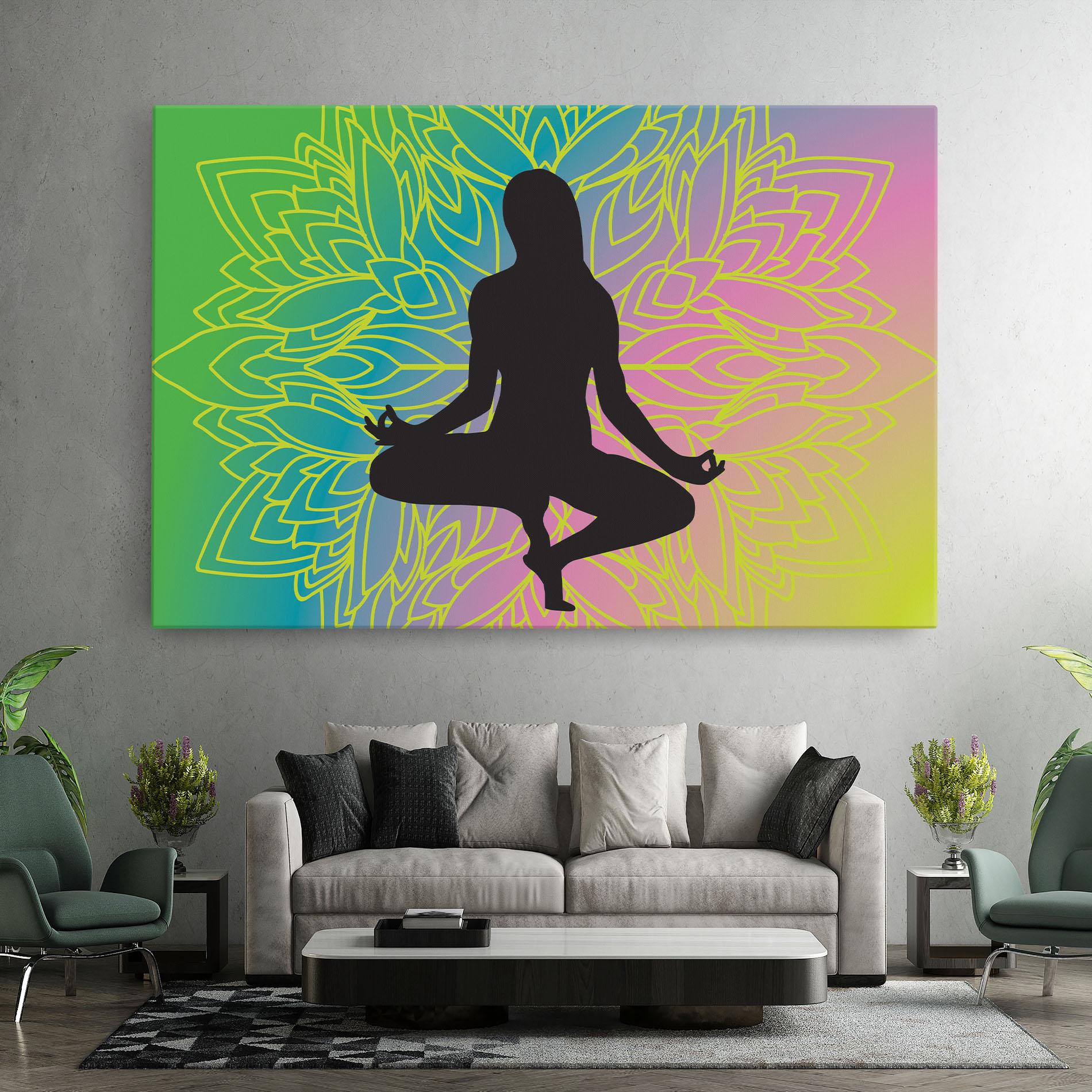 Tablou Canvas Peace Yoga 01 mockup 7