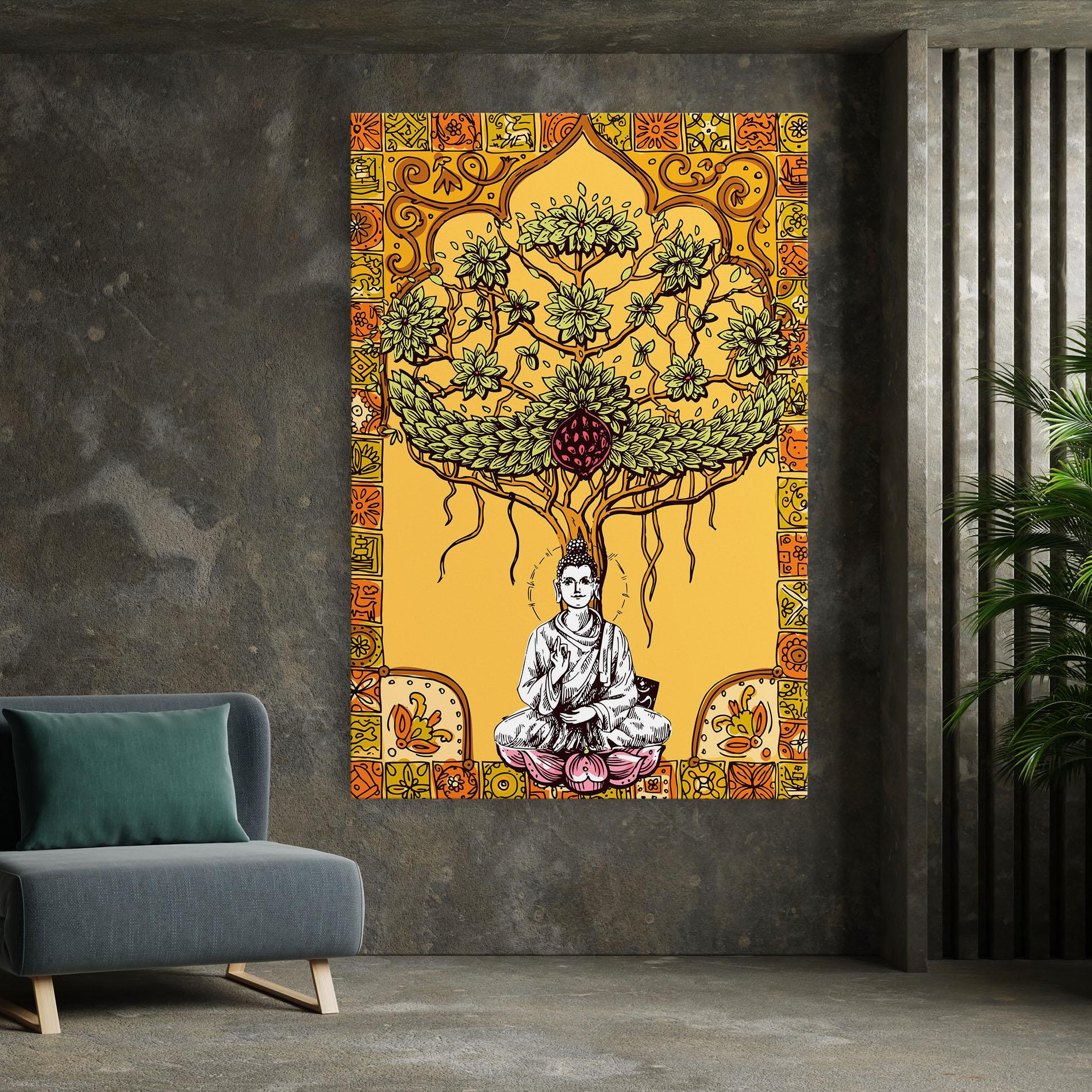 Tablou Canvas Meditation Three mockup 7