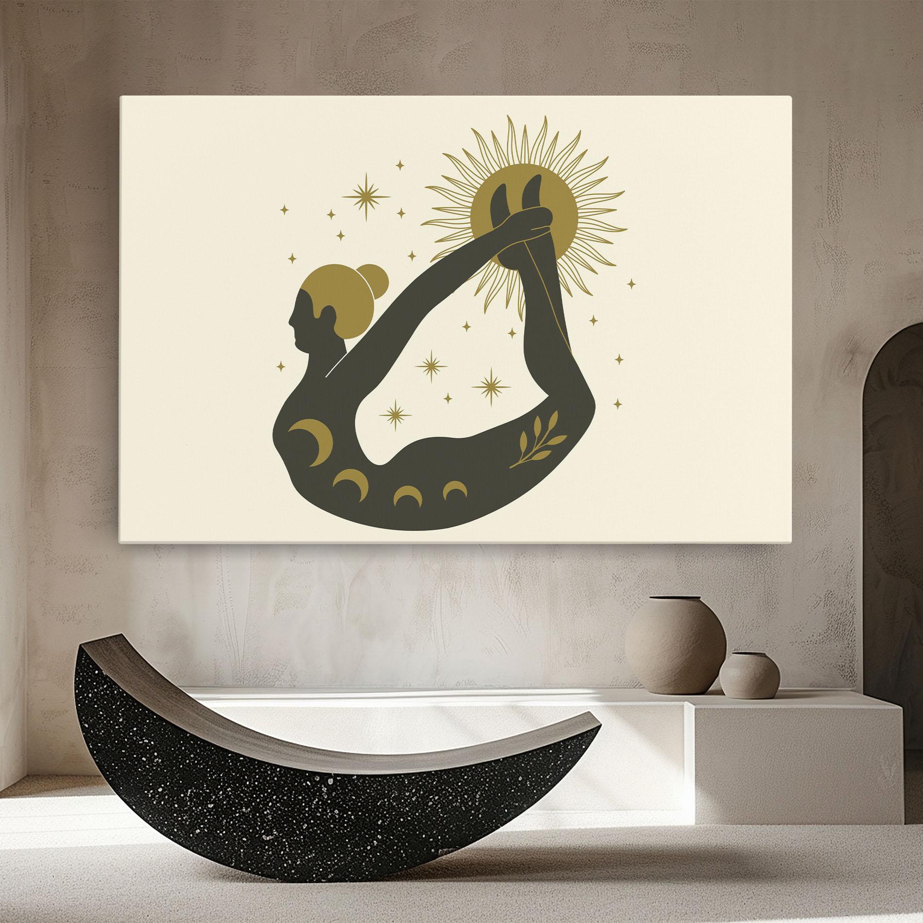 Tablou Canvas Dhanurasana mockup 8