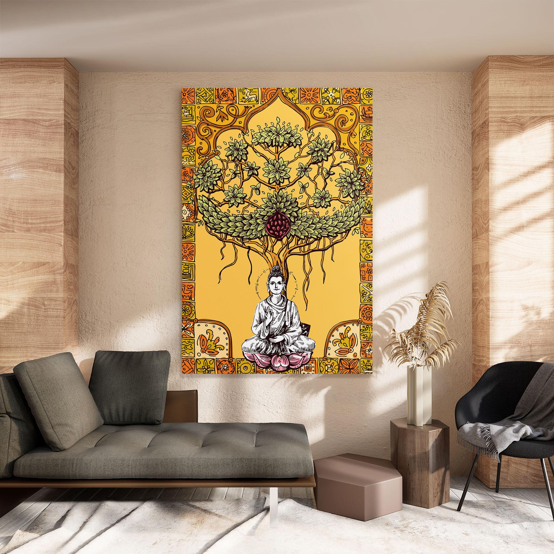 Tablou Canvas Meditation Three mockup 8