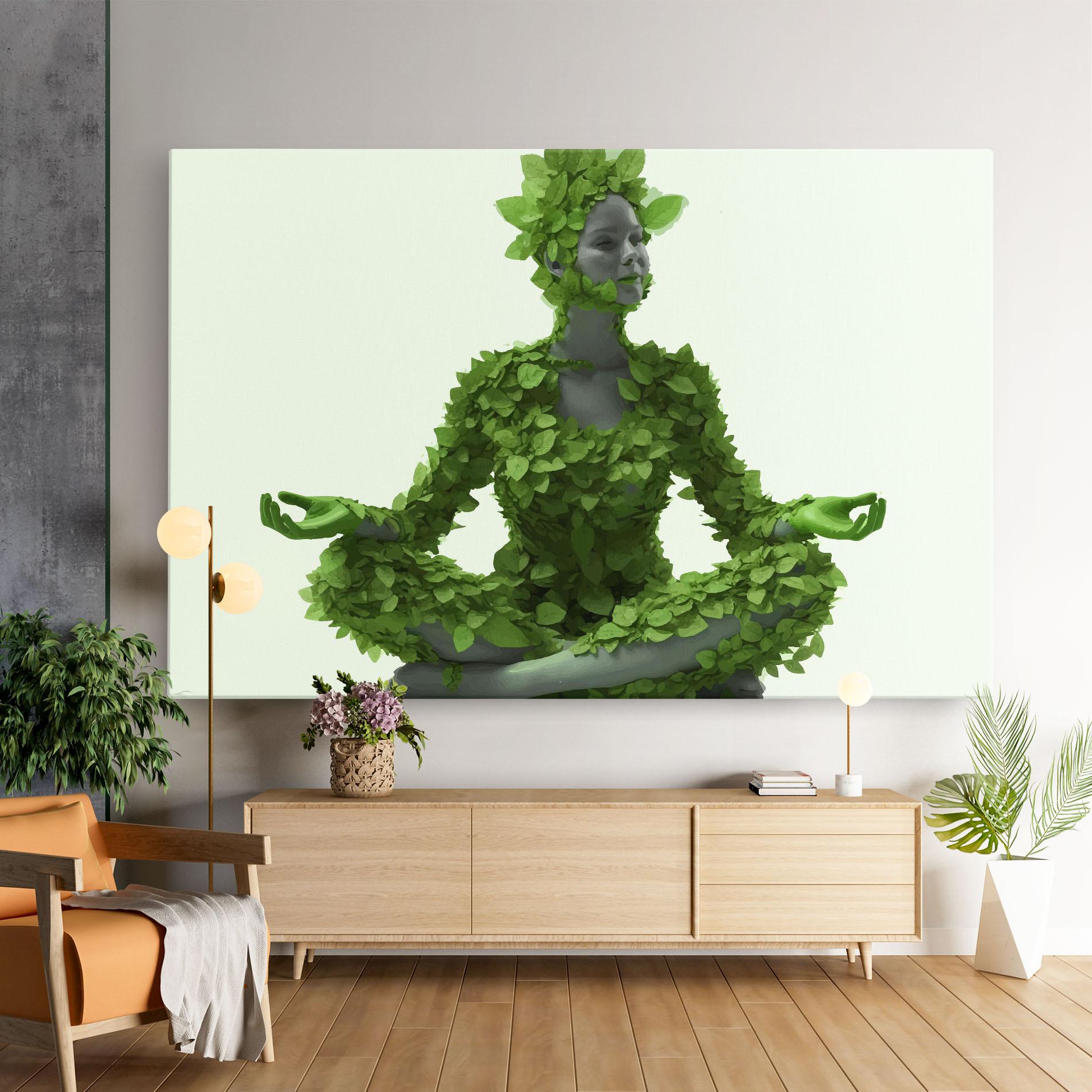 Tablou Canvas Nature Yoga mockup 9