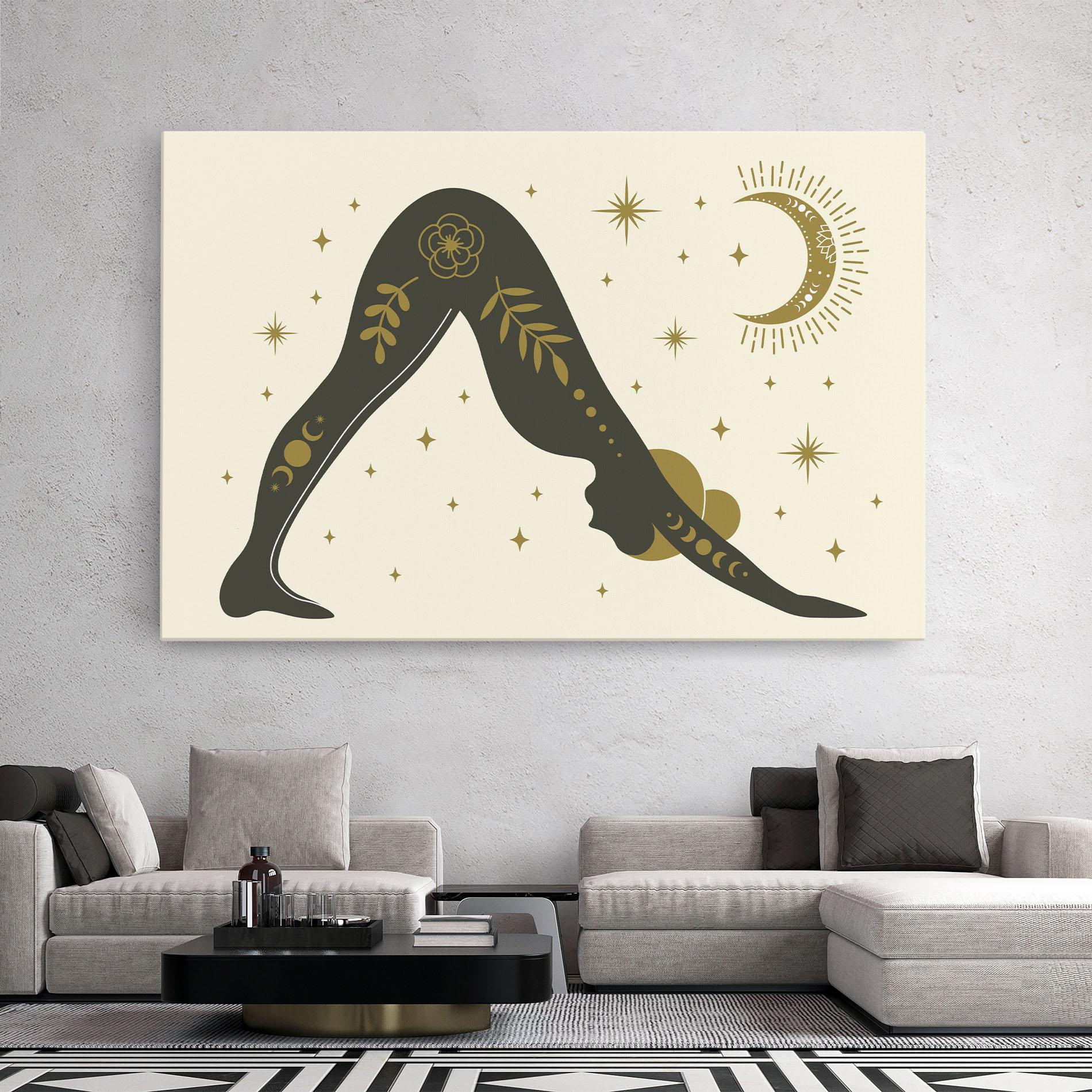 Tablou Canvas Adho Mukha mockup 2