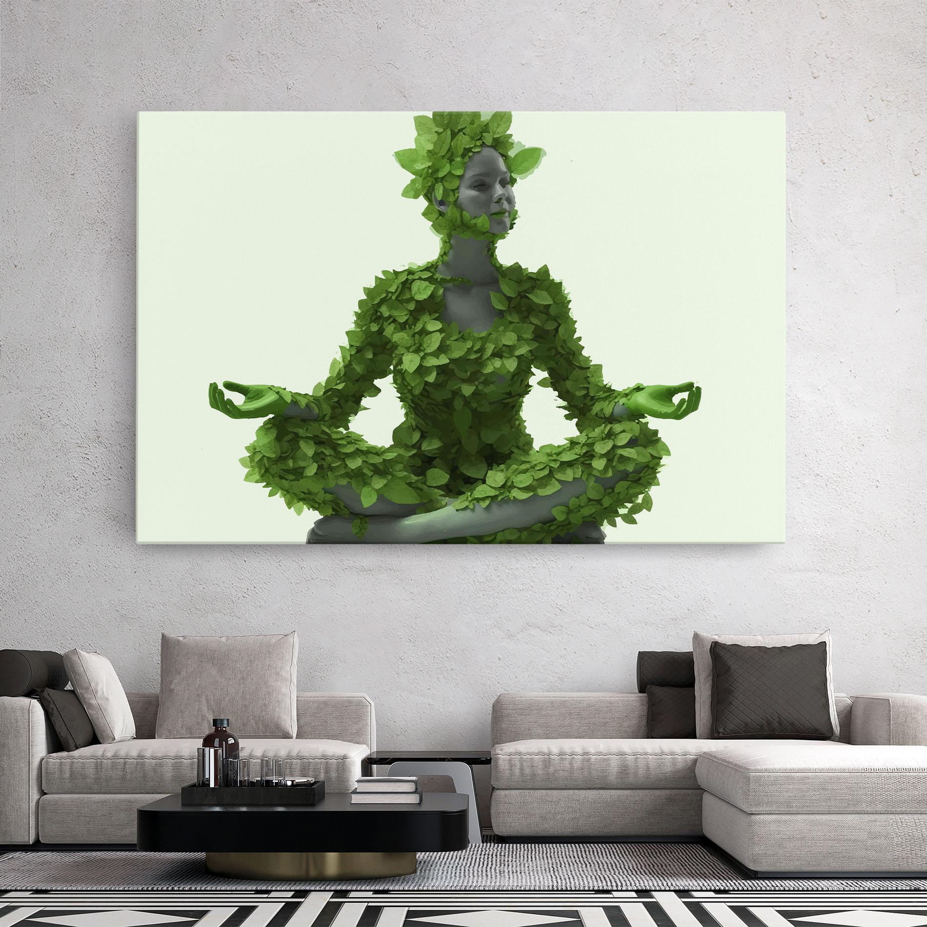 Tablou Canvas Nature Yoga mockup 2