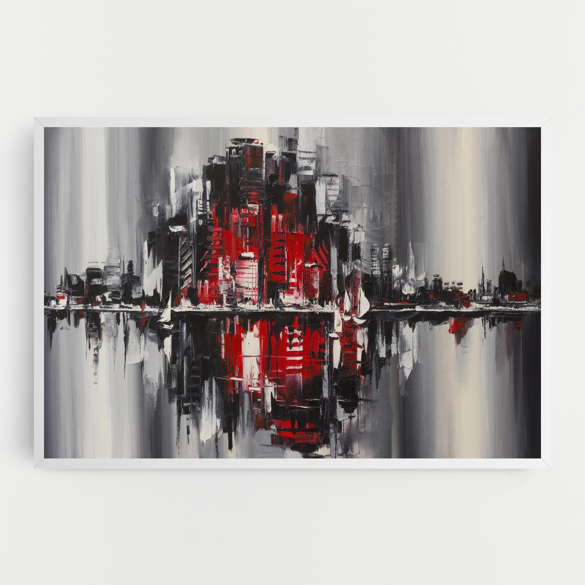 Tablou Canvas Cityscape mockup 0