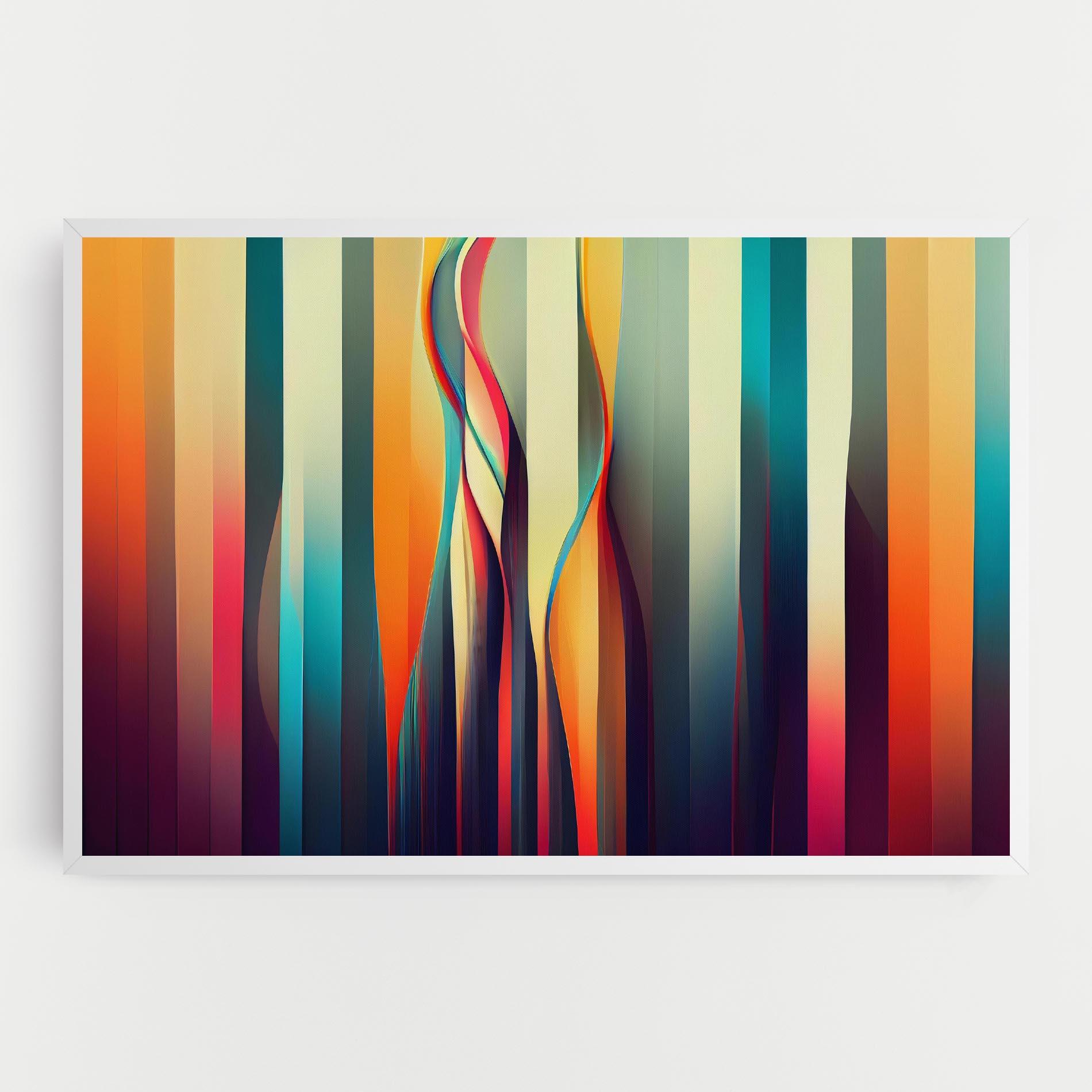 Tablou Canvas Colorful Geometric Background mockup 0