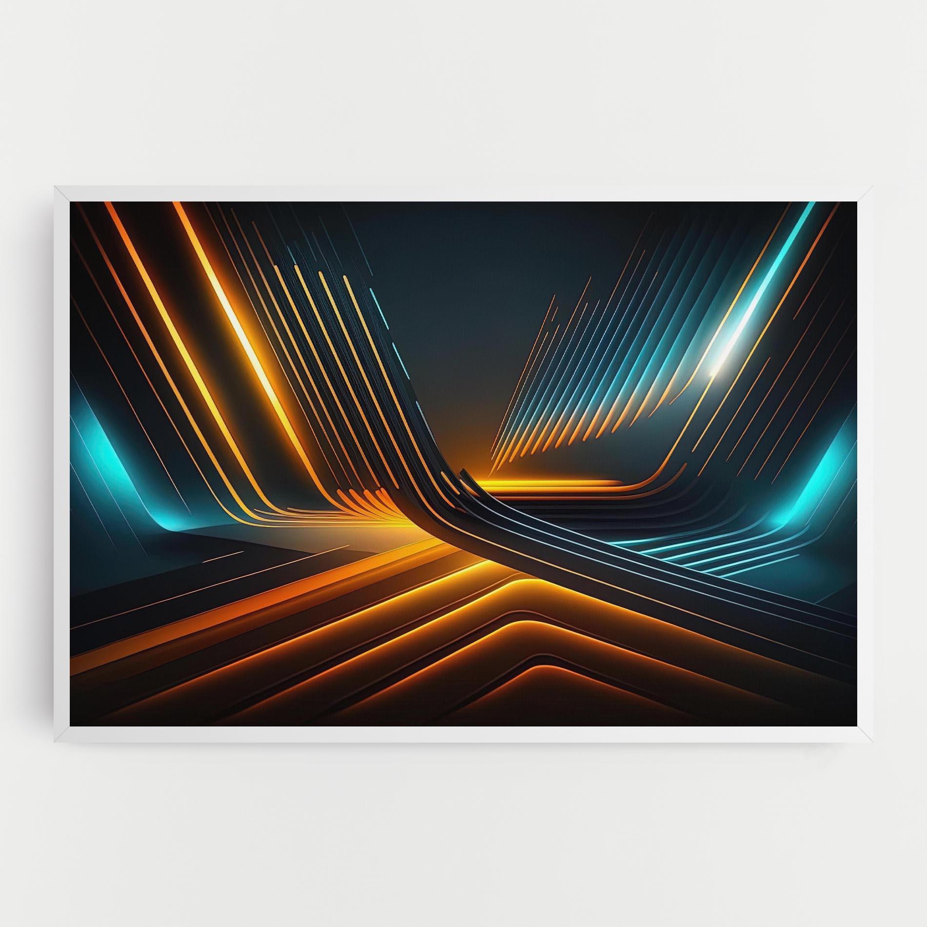 Tablou Canvas Futuristic Background mockup 0