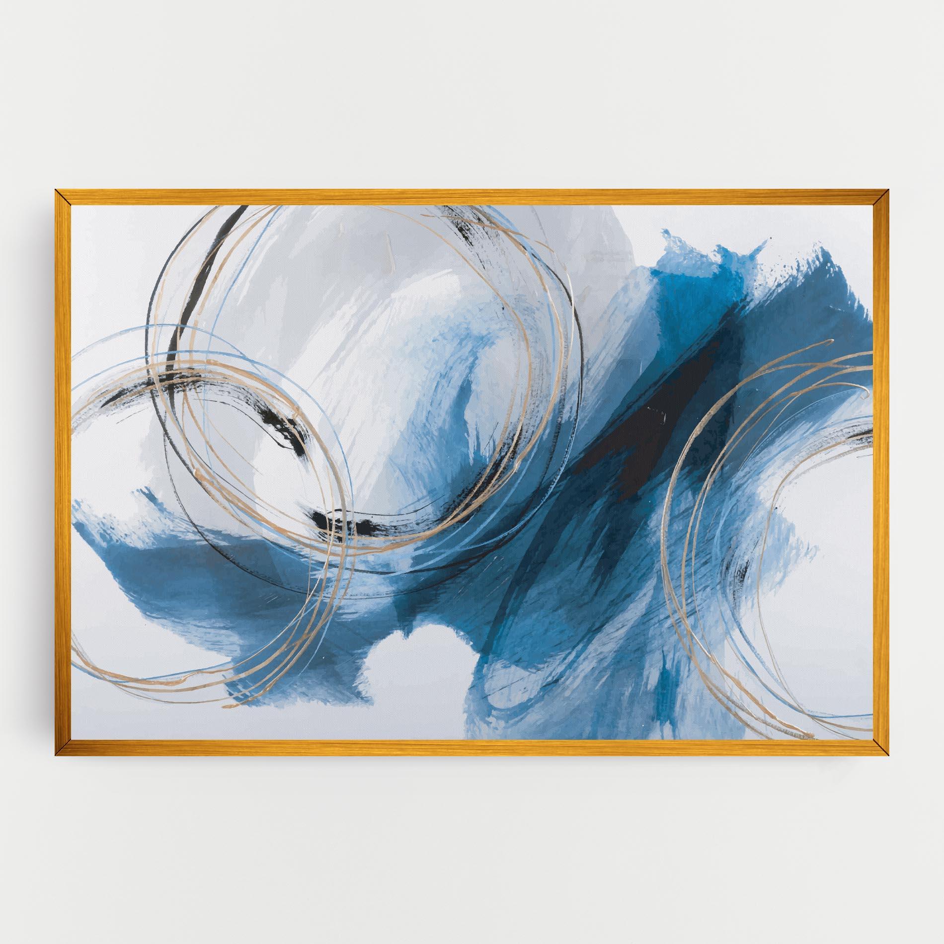 Tablou Canvas Beautiful Abstract Painting mockup 0