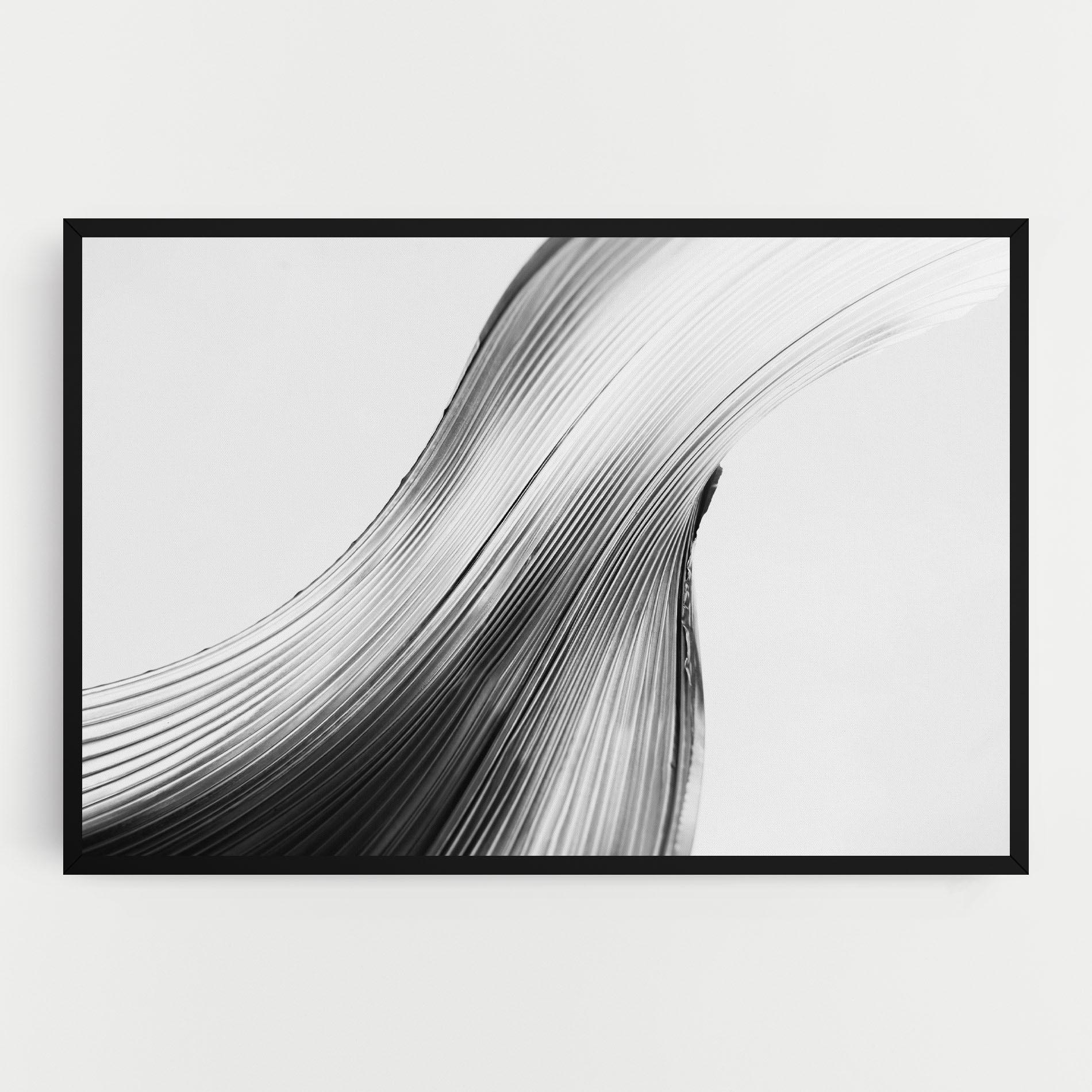 Tablou Canvas Monochrome Wave mockup 0