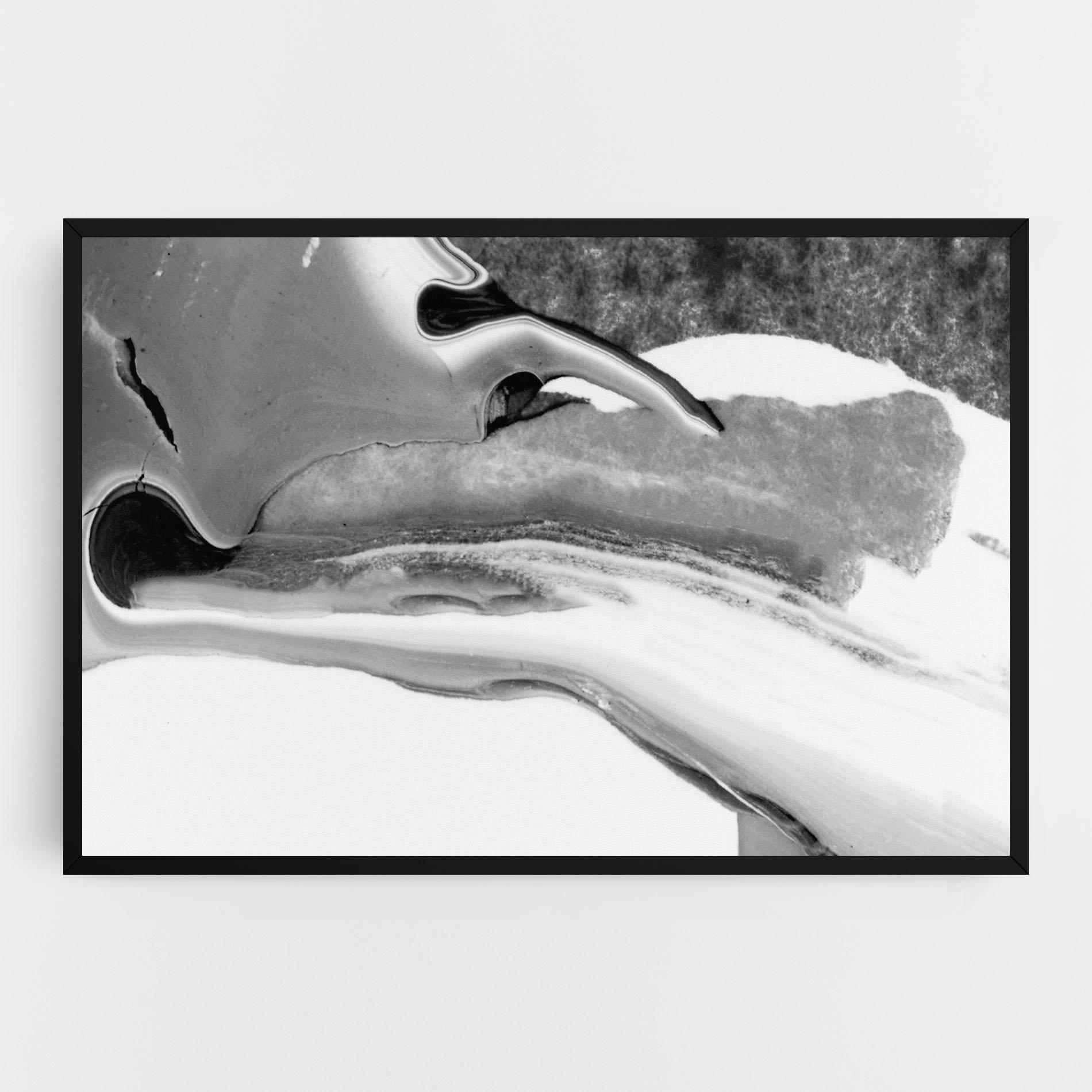 Tablou Canvas White Acrylic Painting mockup 0