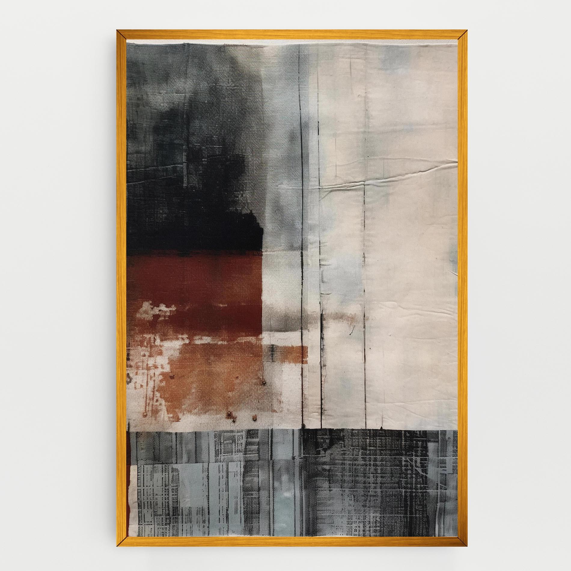 Tablou Canvas Abstract Painting mockup 0