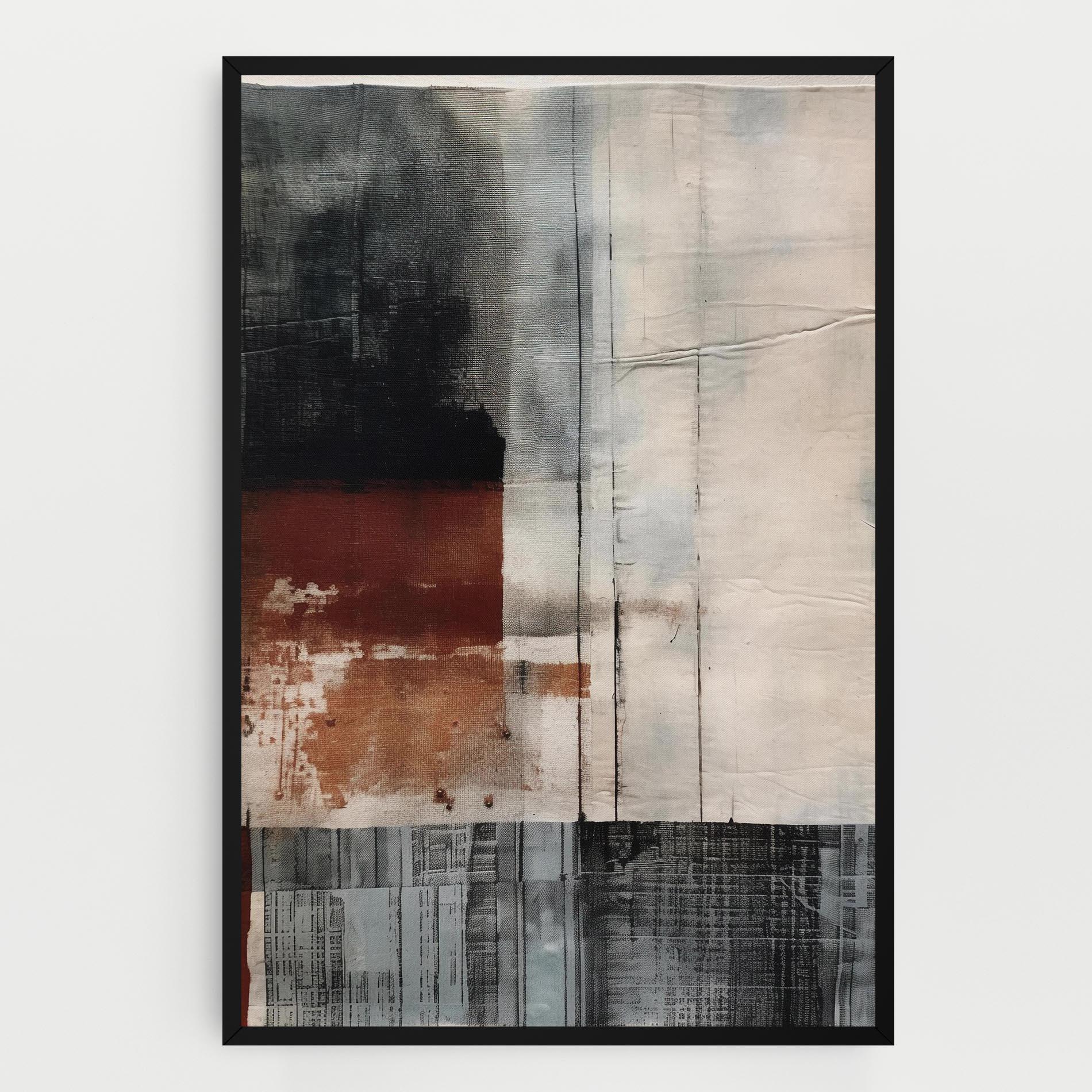 Tablou Canvas Abstract Painting mockup 0