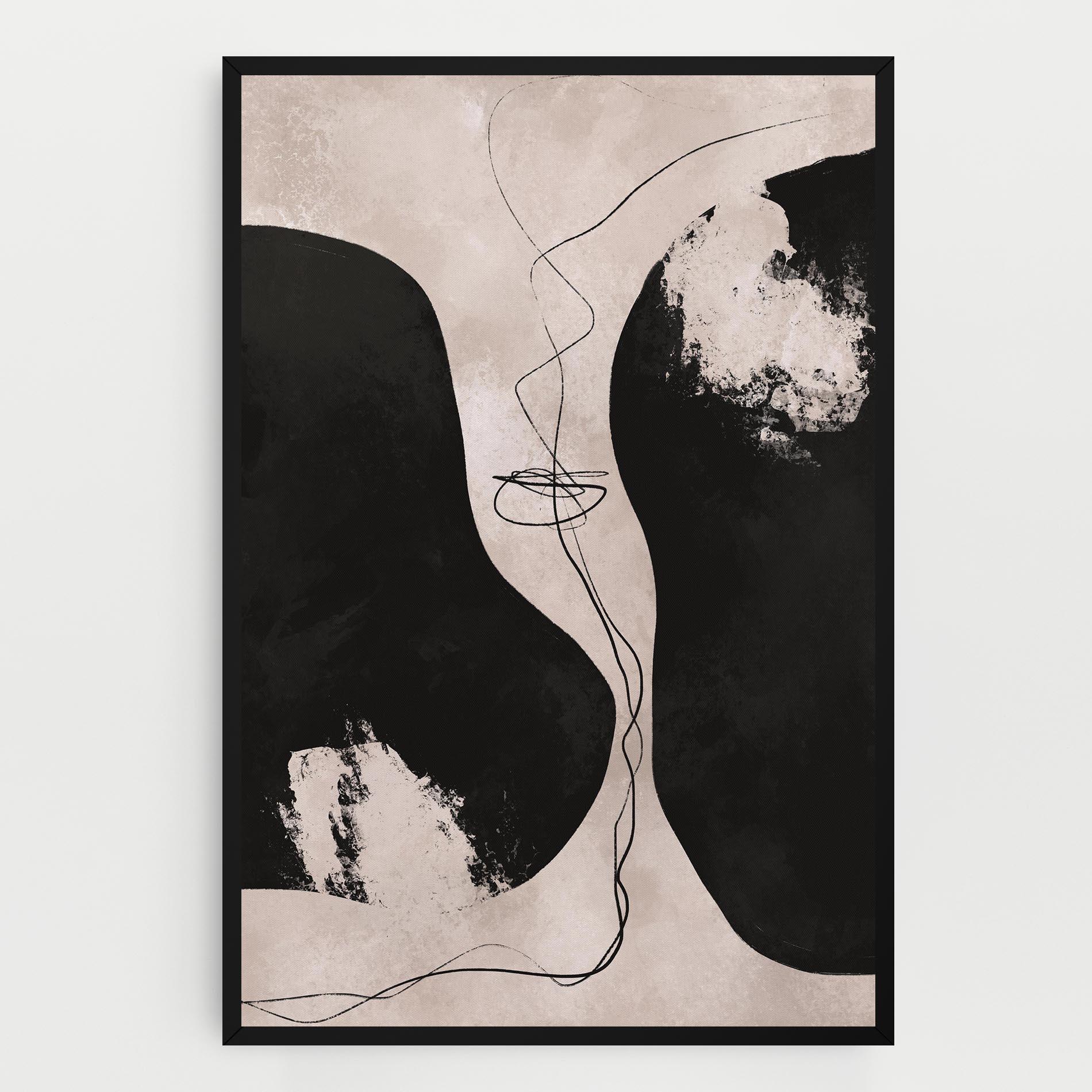 Tablou Canvas Modern Brushstrokes mockup 0