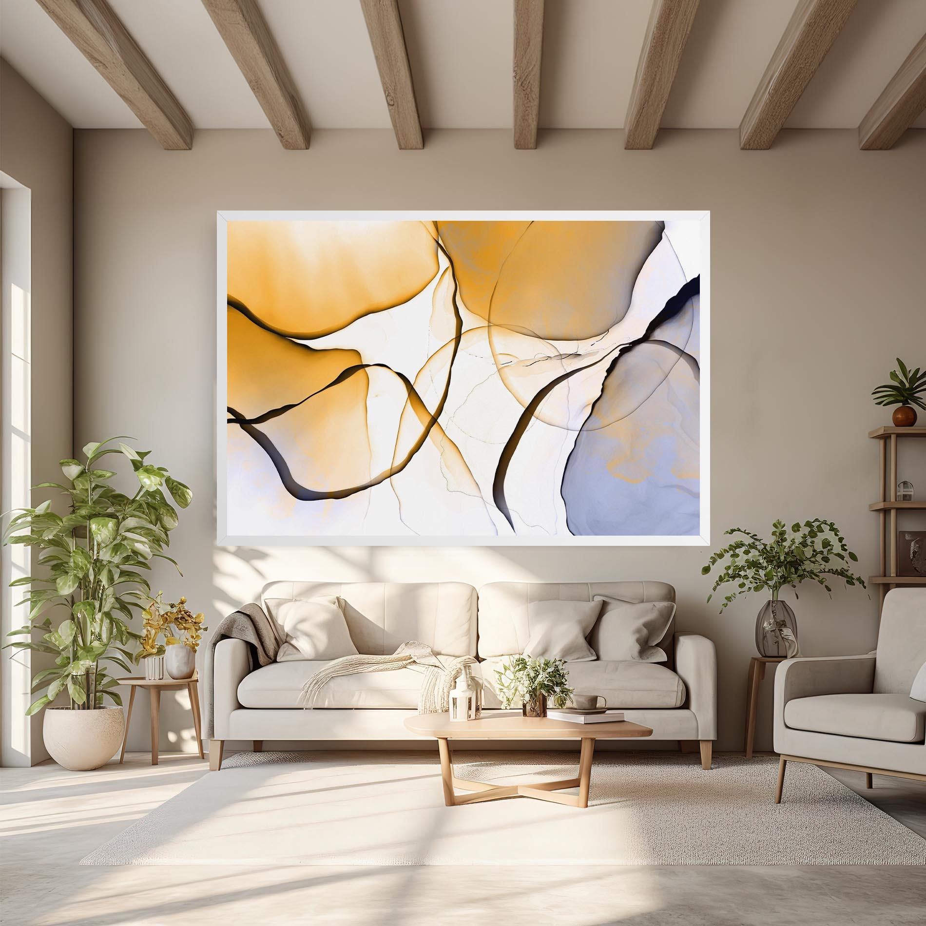 Tablou Canvas Abstract Alcohol Ink mockup 6