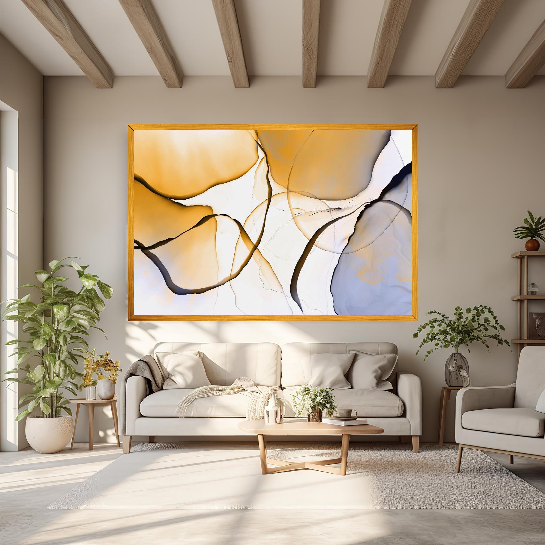 Tablou Canvas Abstract Alcohol Ink mockup 6