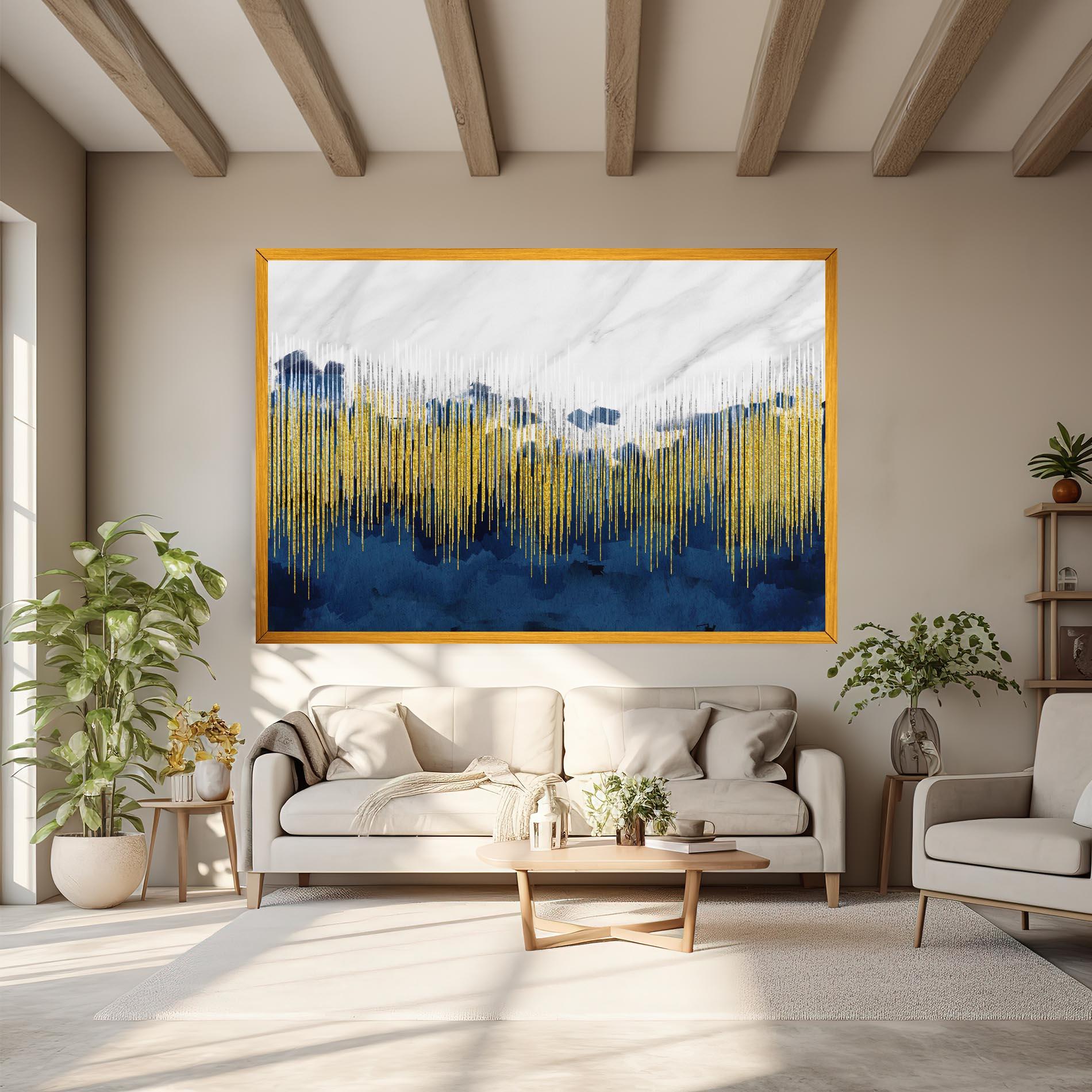 Tablou Canvas Abstract Marble Art mockup 6