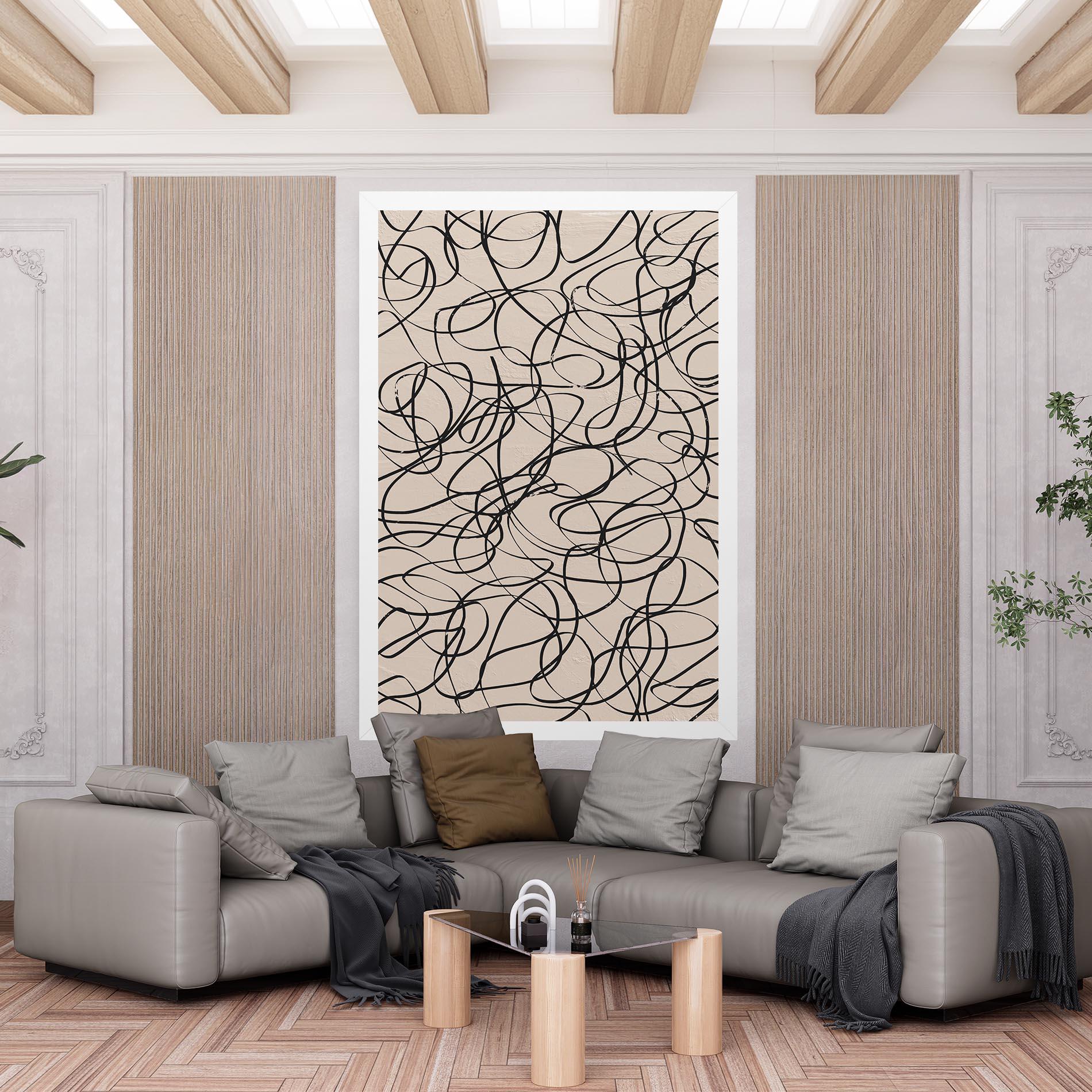 Tablou Canvas Hand Painted Pattern mockup 6