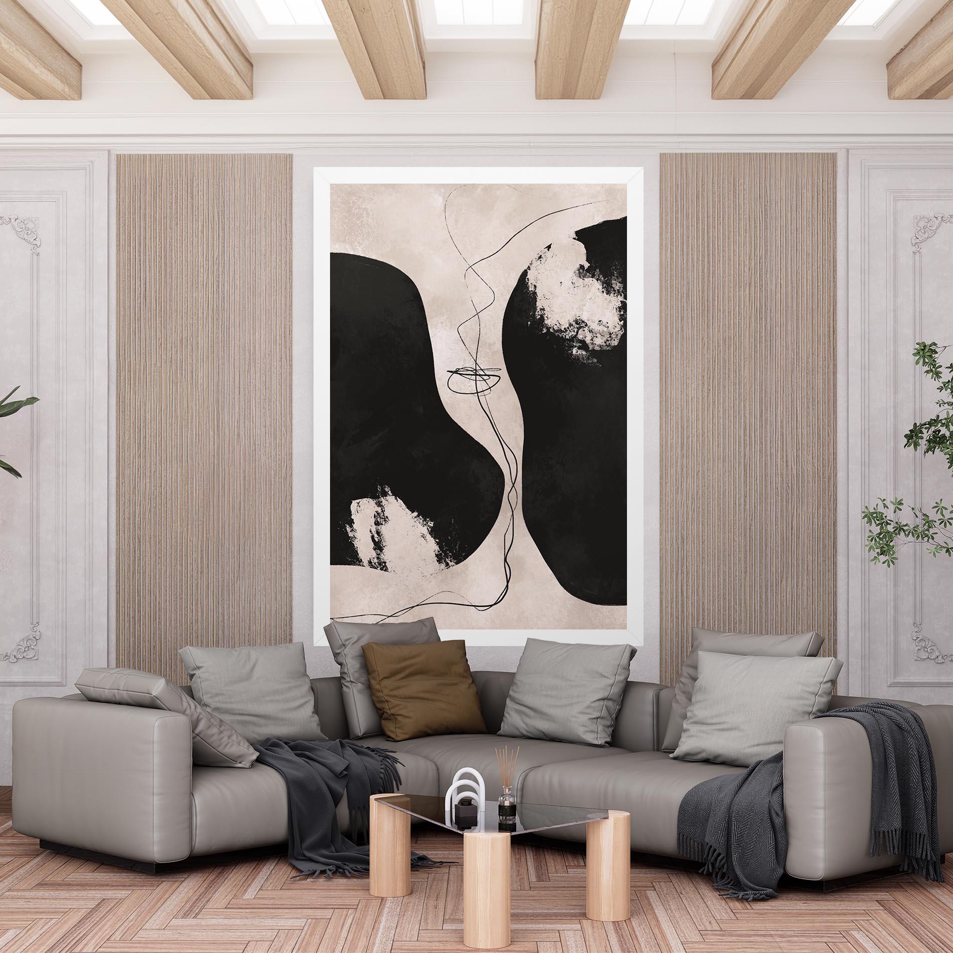 Tablou Canvas Modern Brushstrokes mockup 6