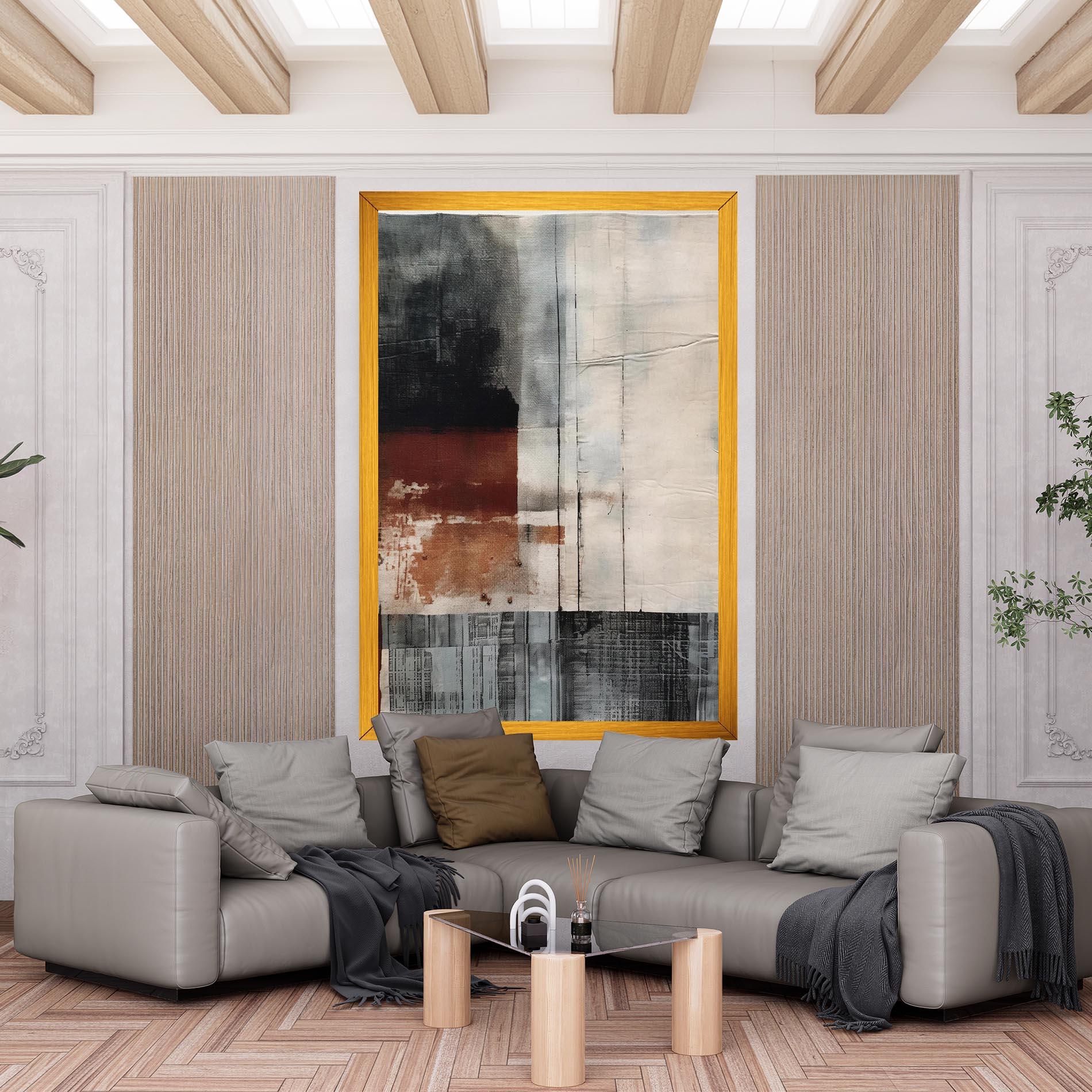 Tablou Canvas Abstract Painting mockup 6