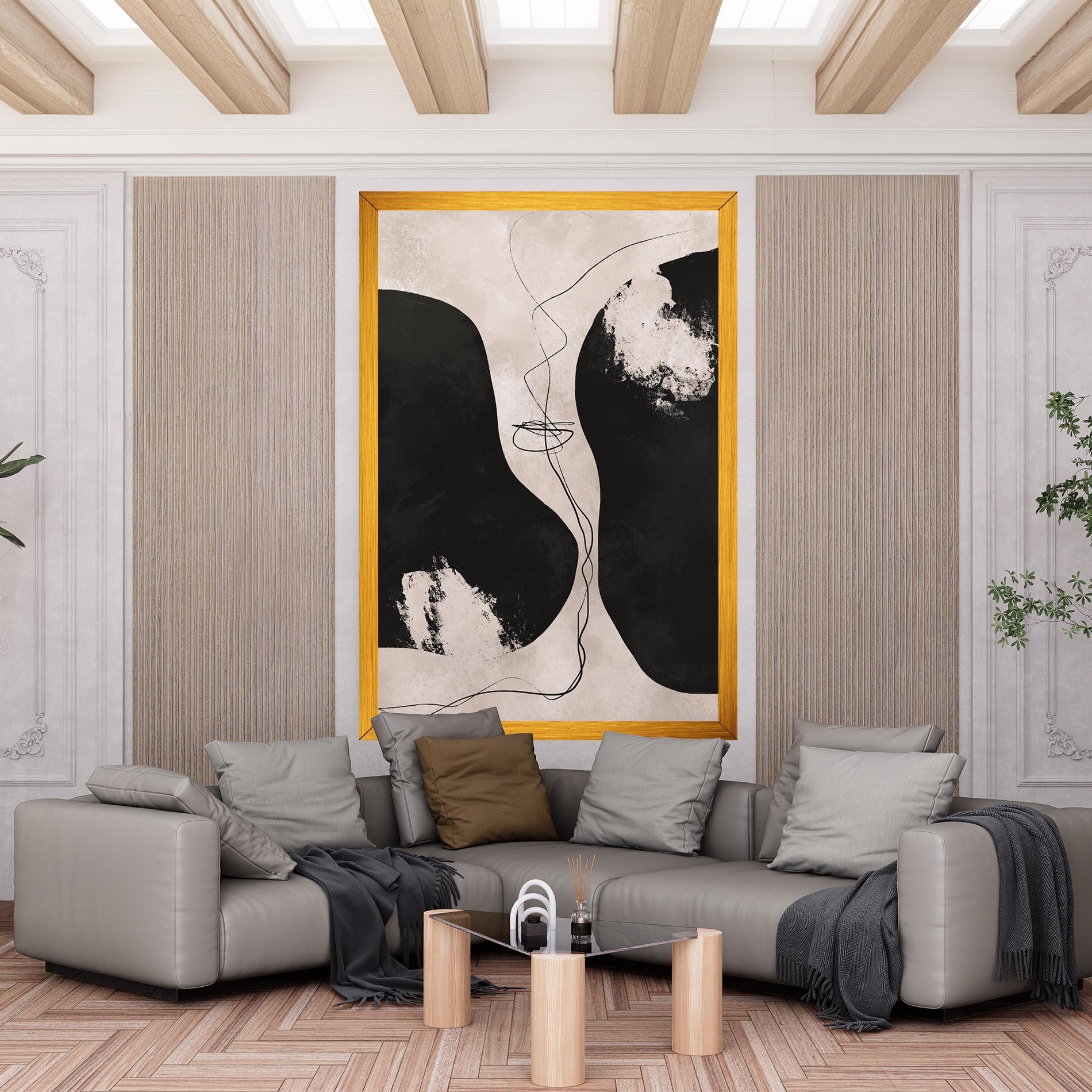 Tablou Canvas Modern Brushstrokes mockup 6