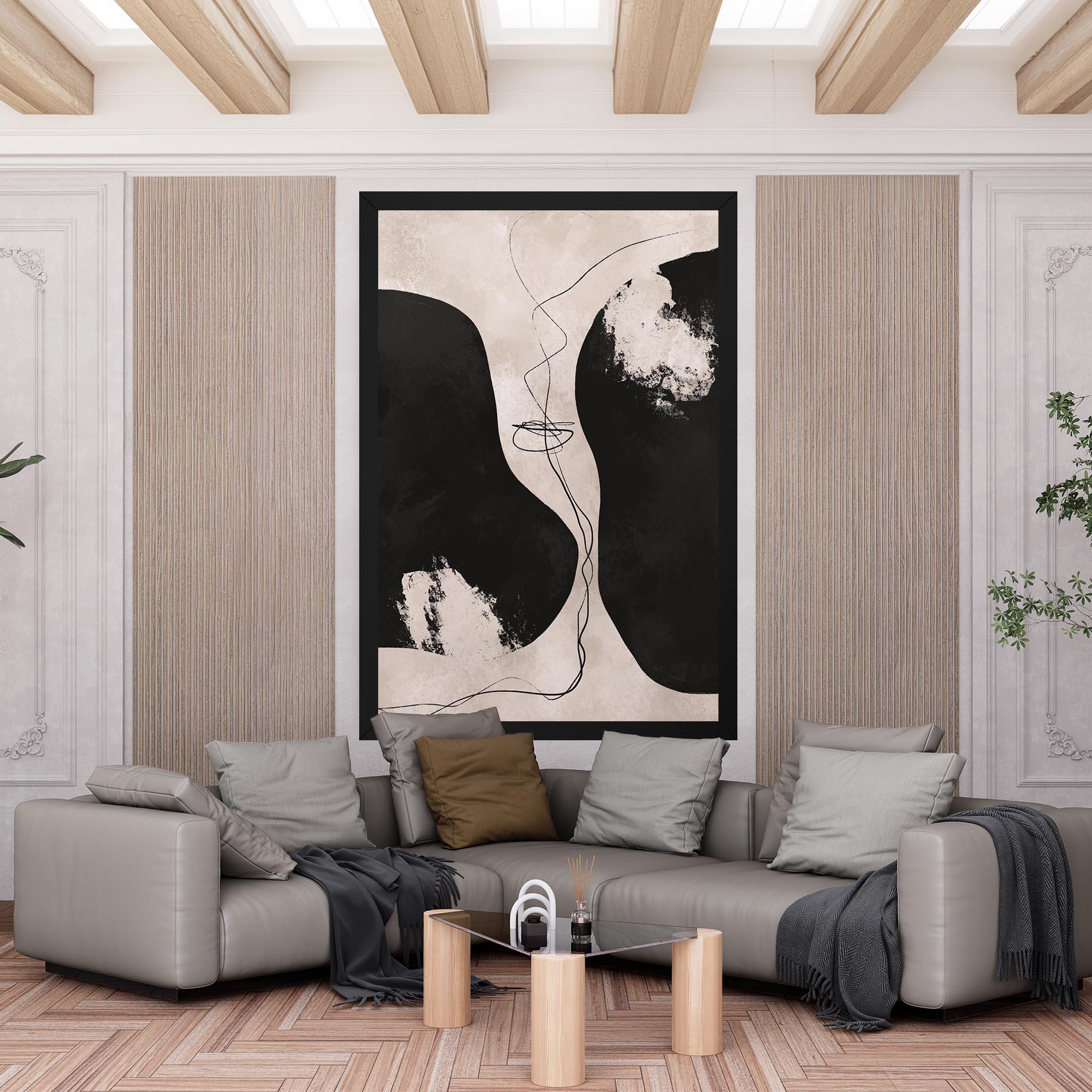 Tablou Canvas Modern Brushstrokes mockup 6