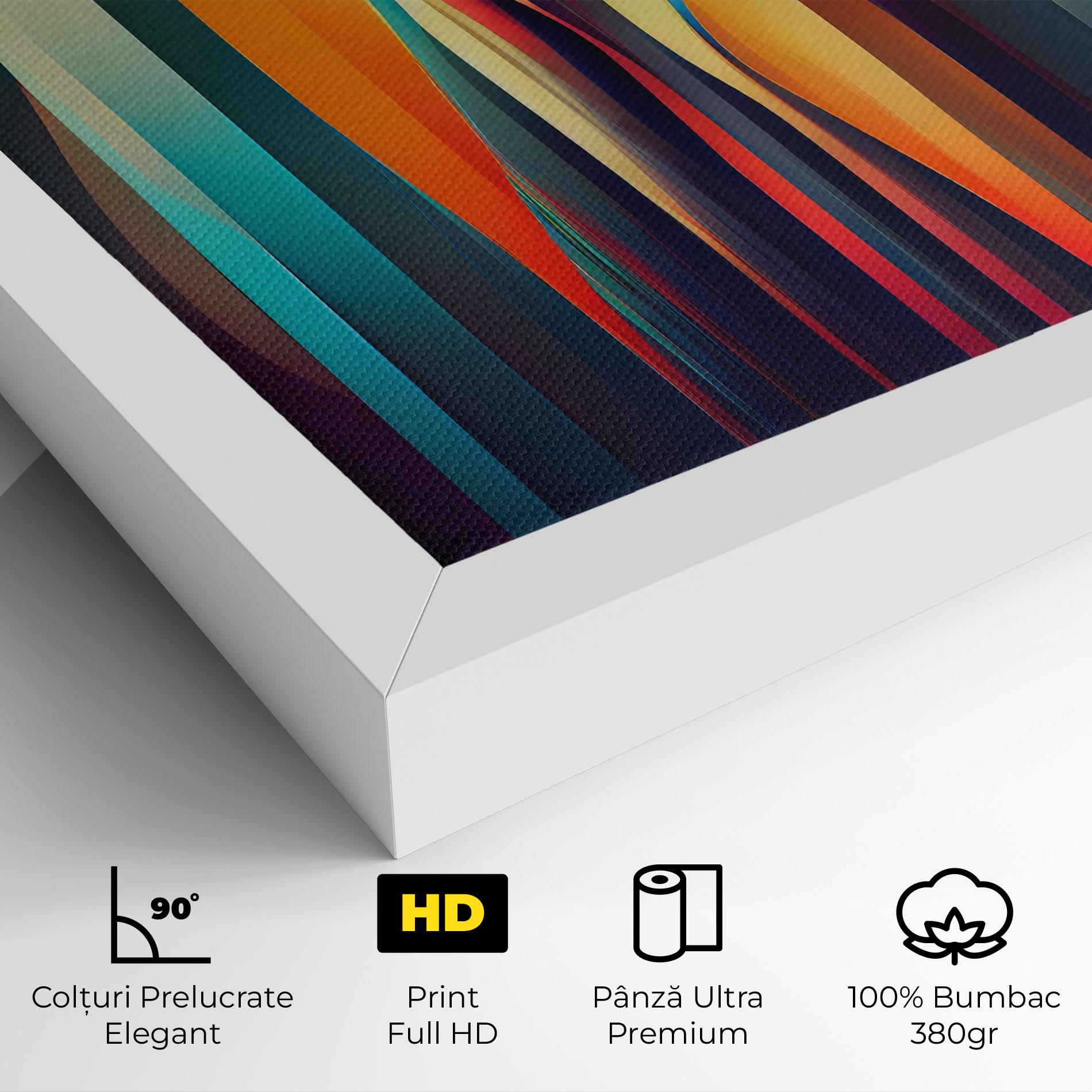 Tablou Canvas Colorful Geometric Background mockup 4