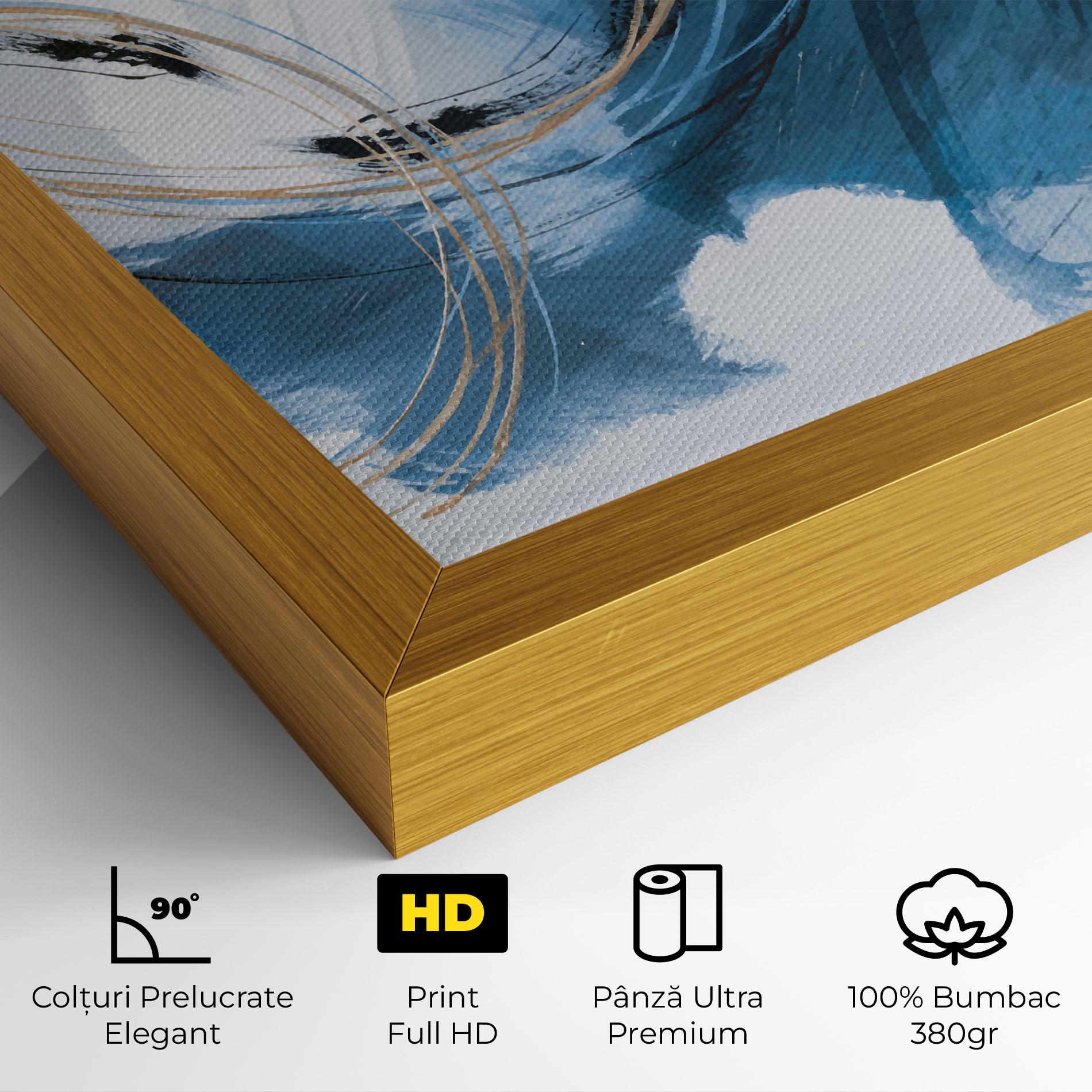 Tablou Canvas Beautiful Abstract Painting mockup 4