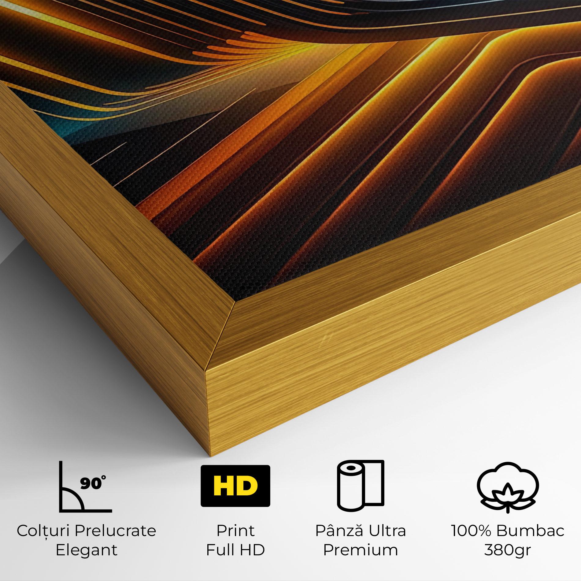 Tablou Canvas Futuristic Background mockup 4