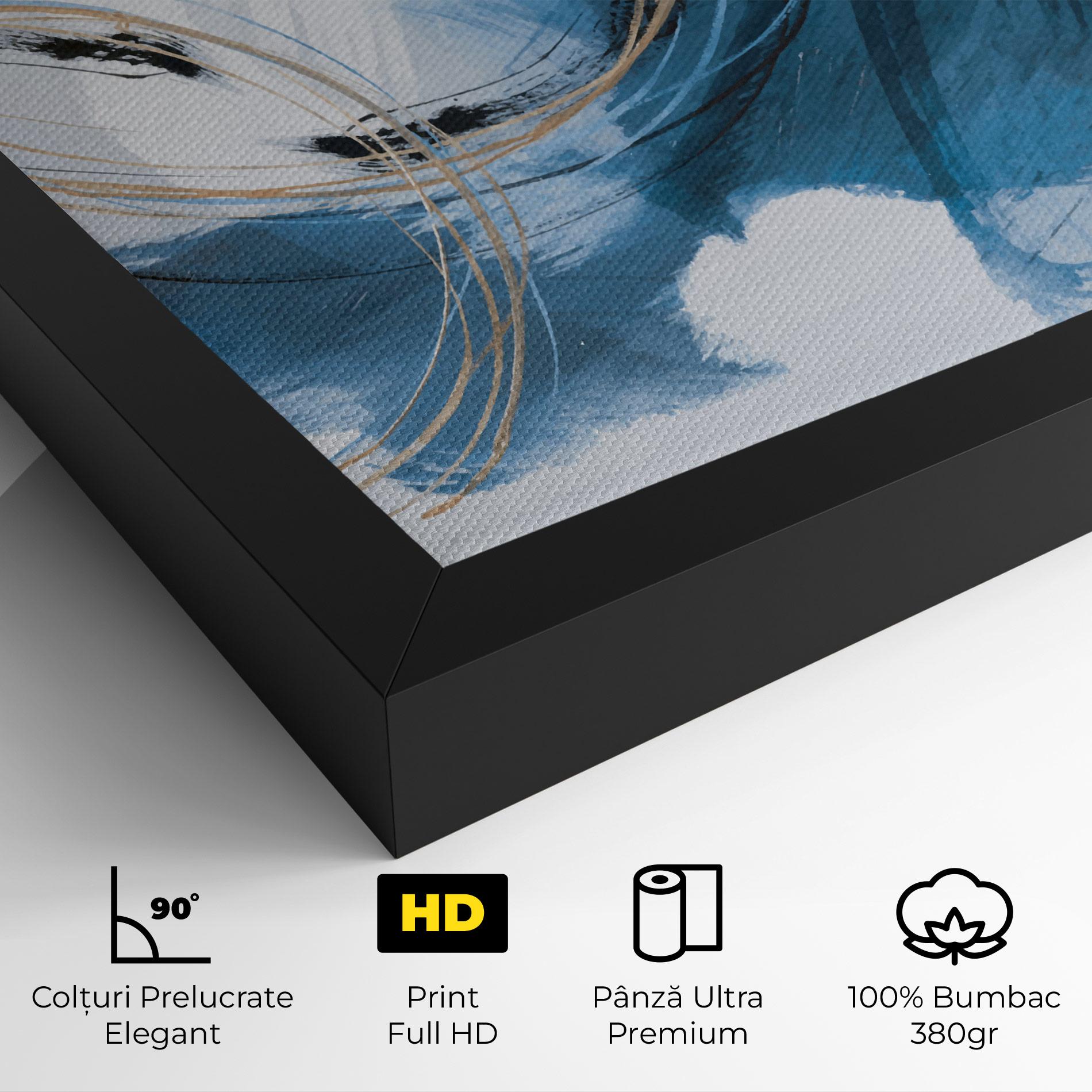 Tablou Canvas Beautiful Abstract Painting mockup 4