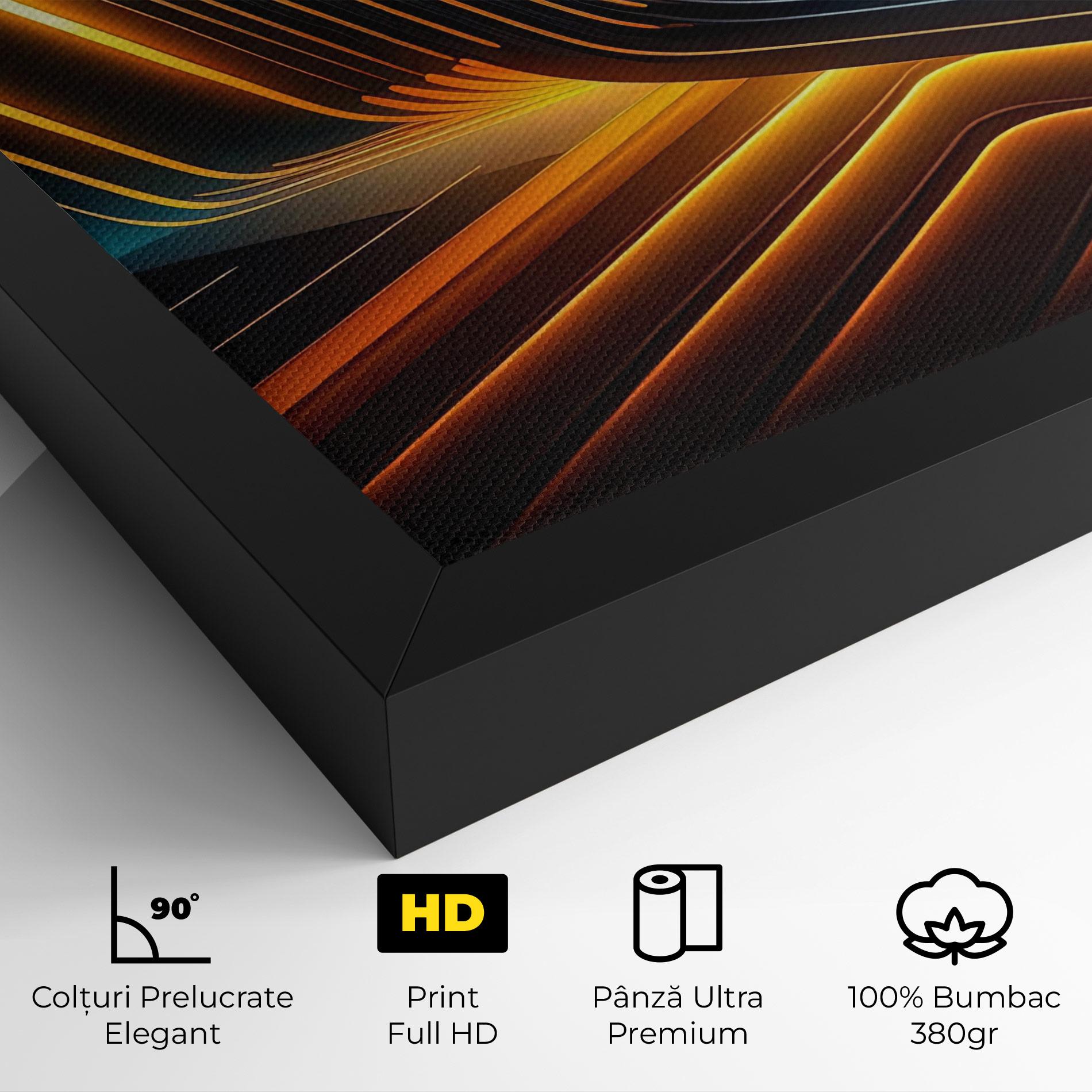 Tablou Canvas Futuristic Background mockup 4