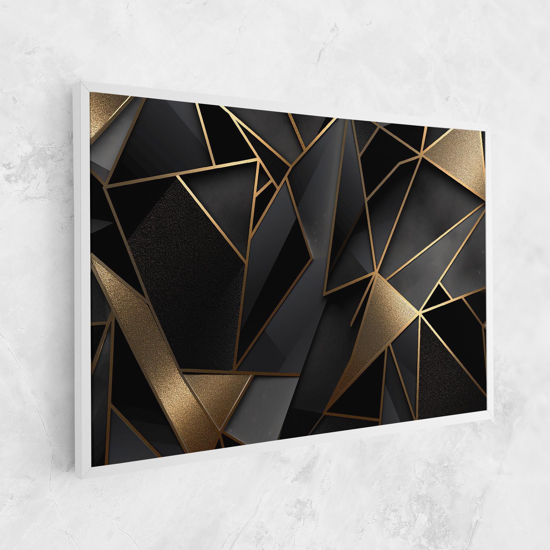 Abstract Golden Art mockup 1
