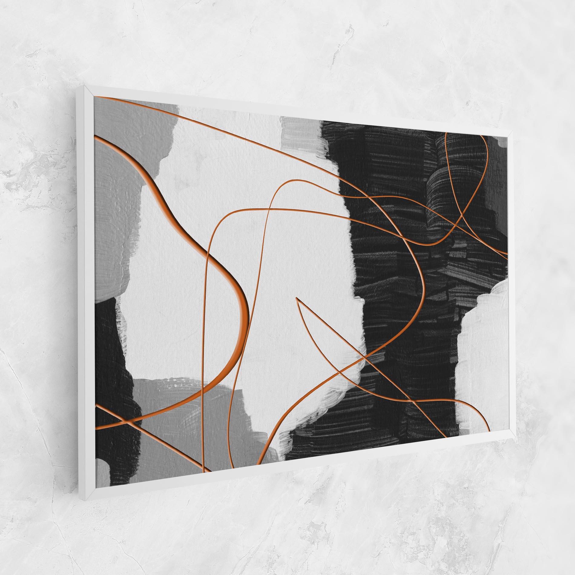 Tablou Canvas Abstract Ink Painting mockup 1