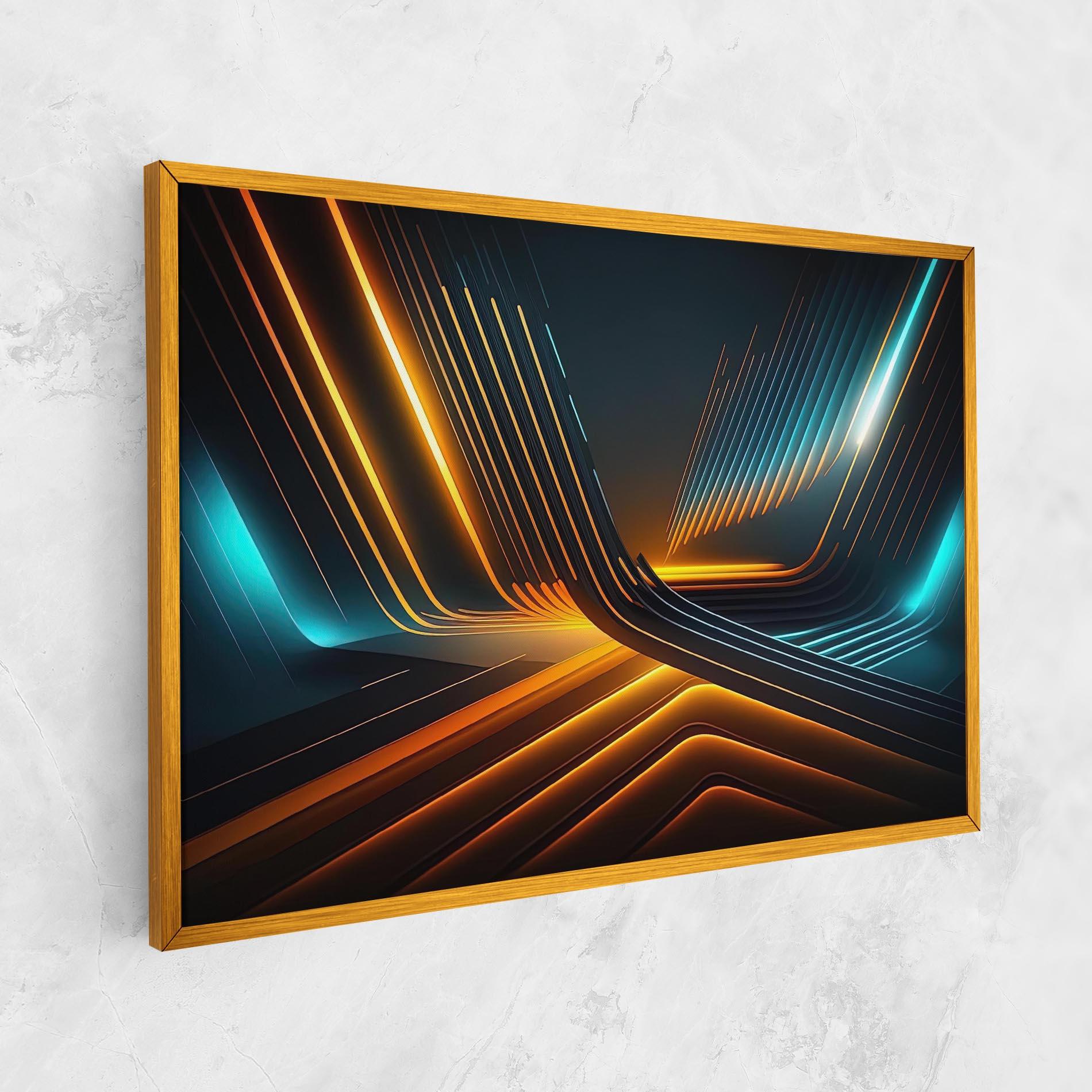 Tablou Canvas Futuristic Background mockup 1