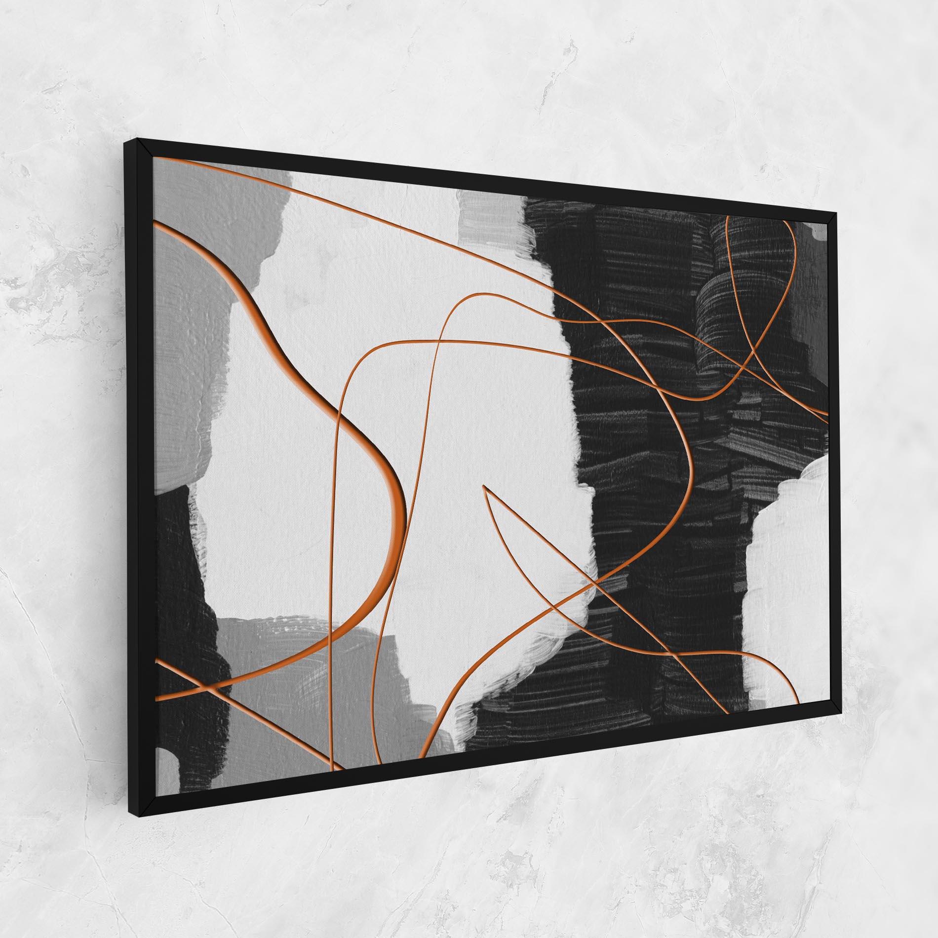 Tablou Canvas Abstract Ink Painting mockup 1