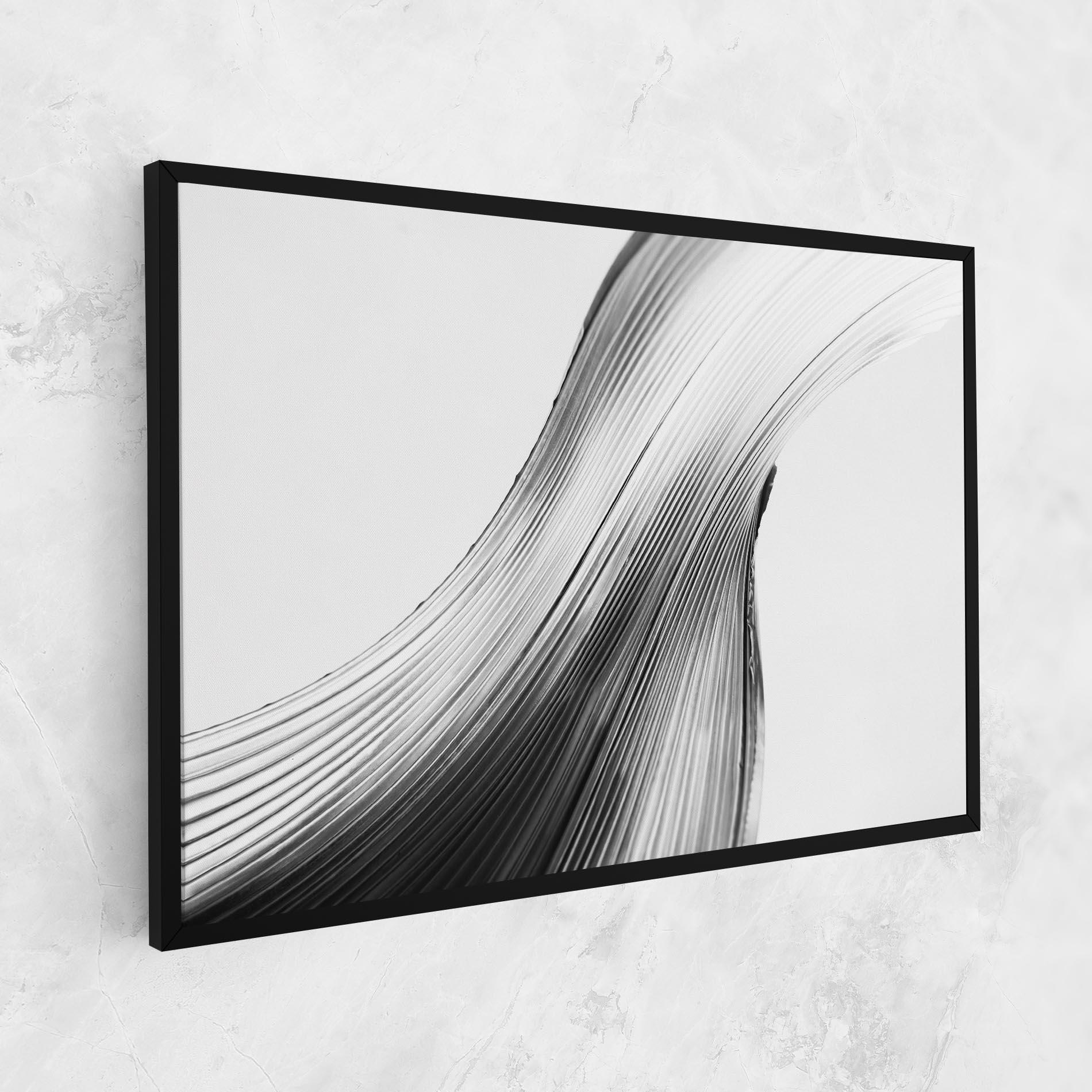 Tablou Canvas Monochrome Wave mockup 1