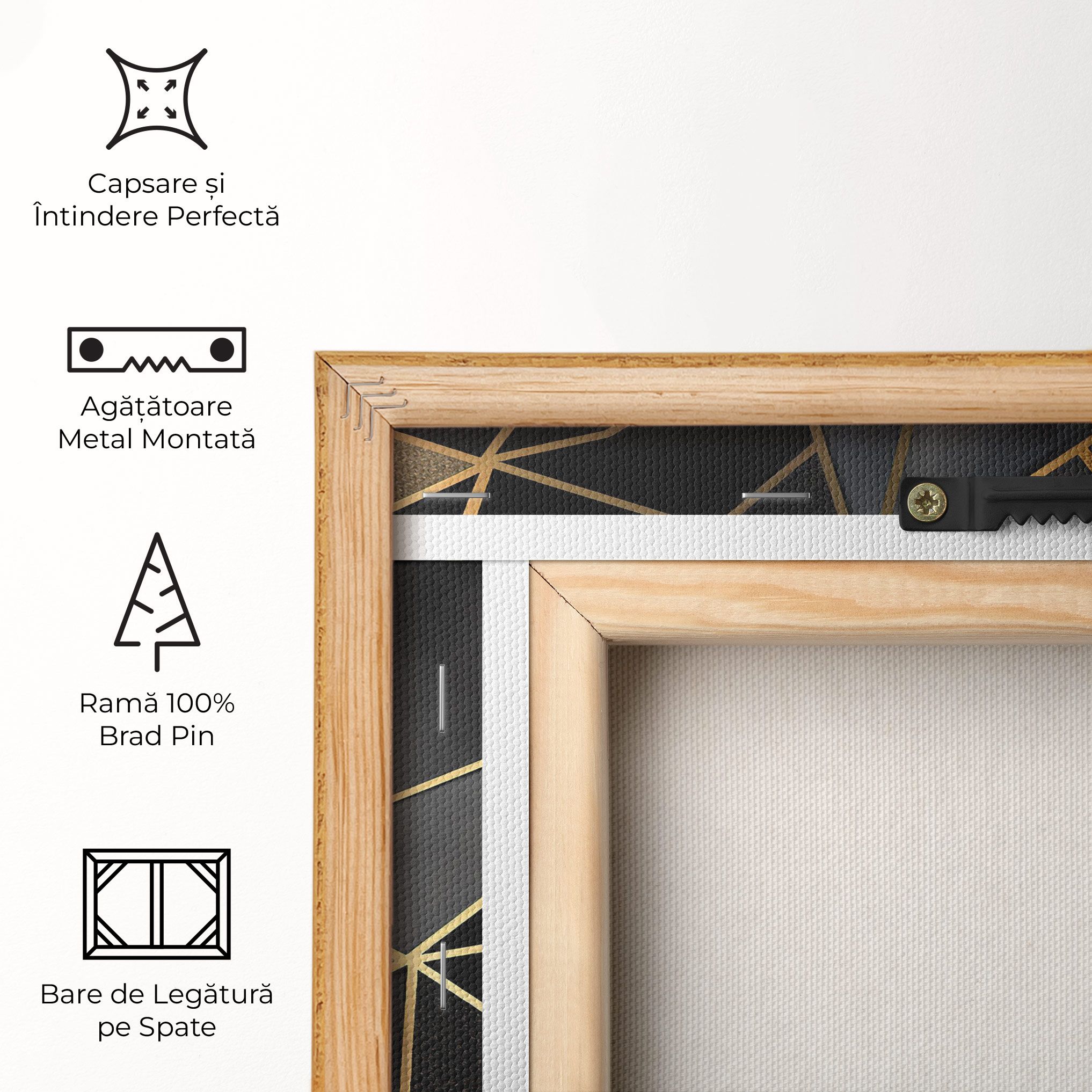 Abstract Golden Art mockup 5