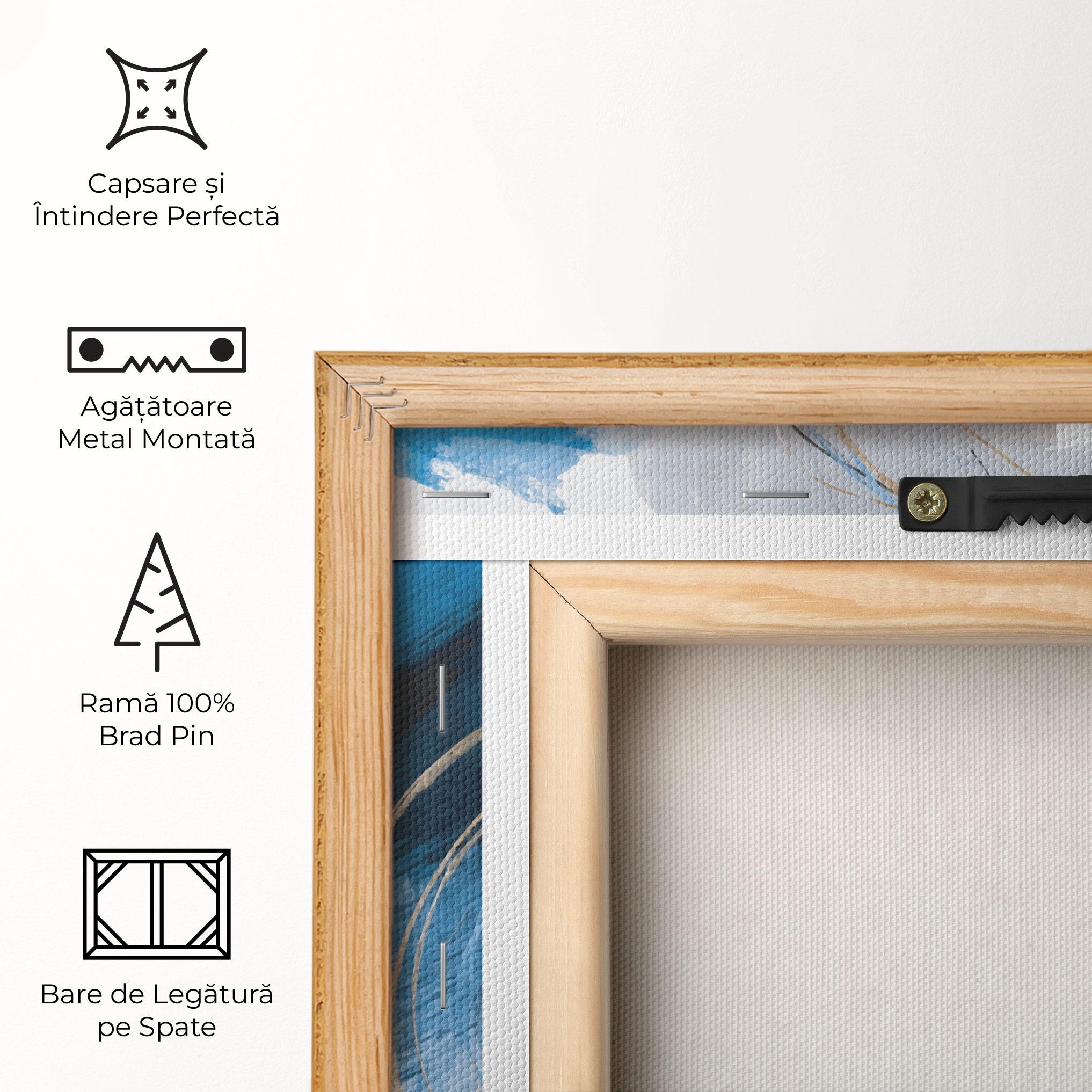 Tablou Canvas Beautiful Abstract Painting mockup 5