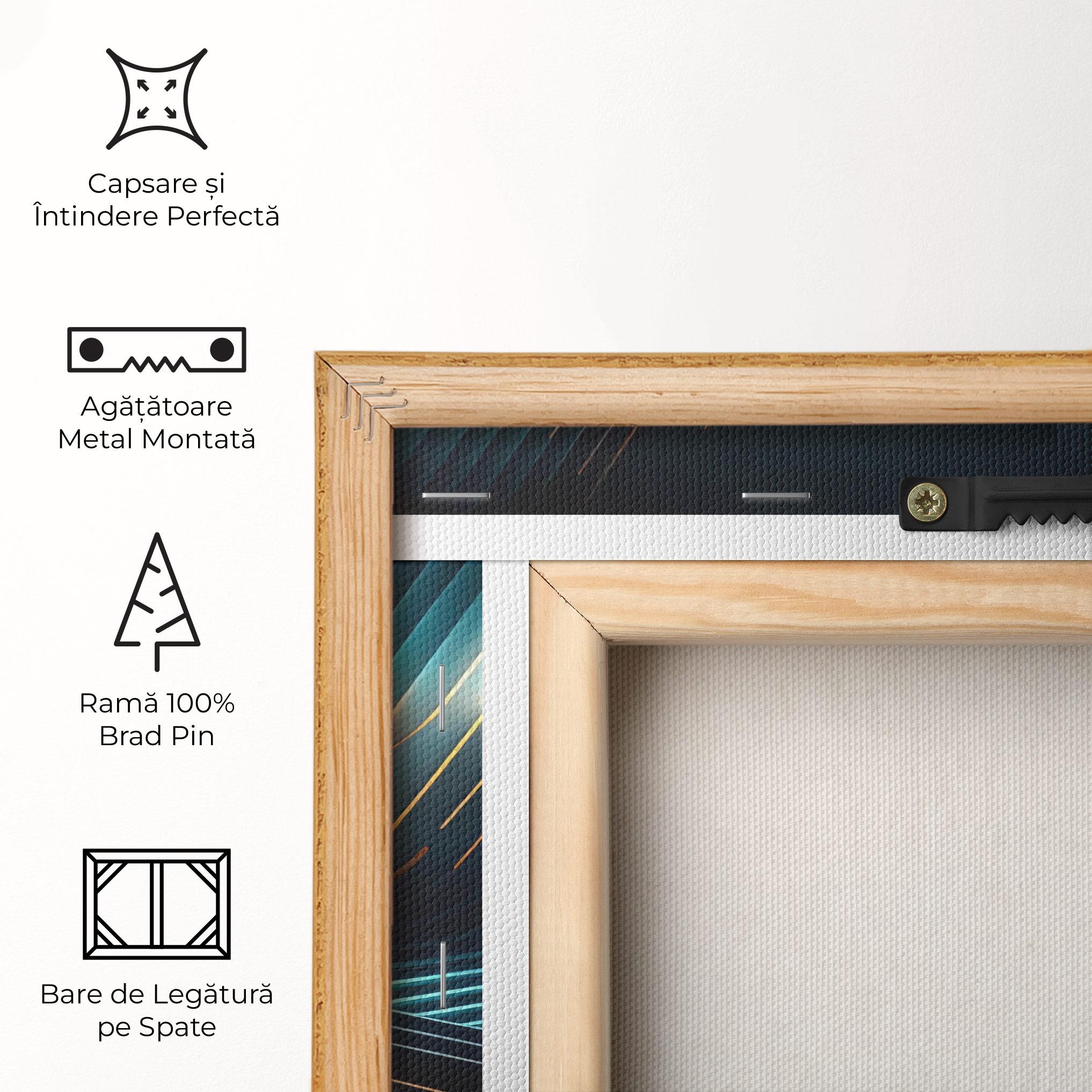 Tablou Canvas Futuristic Background mockup 5