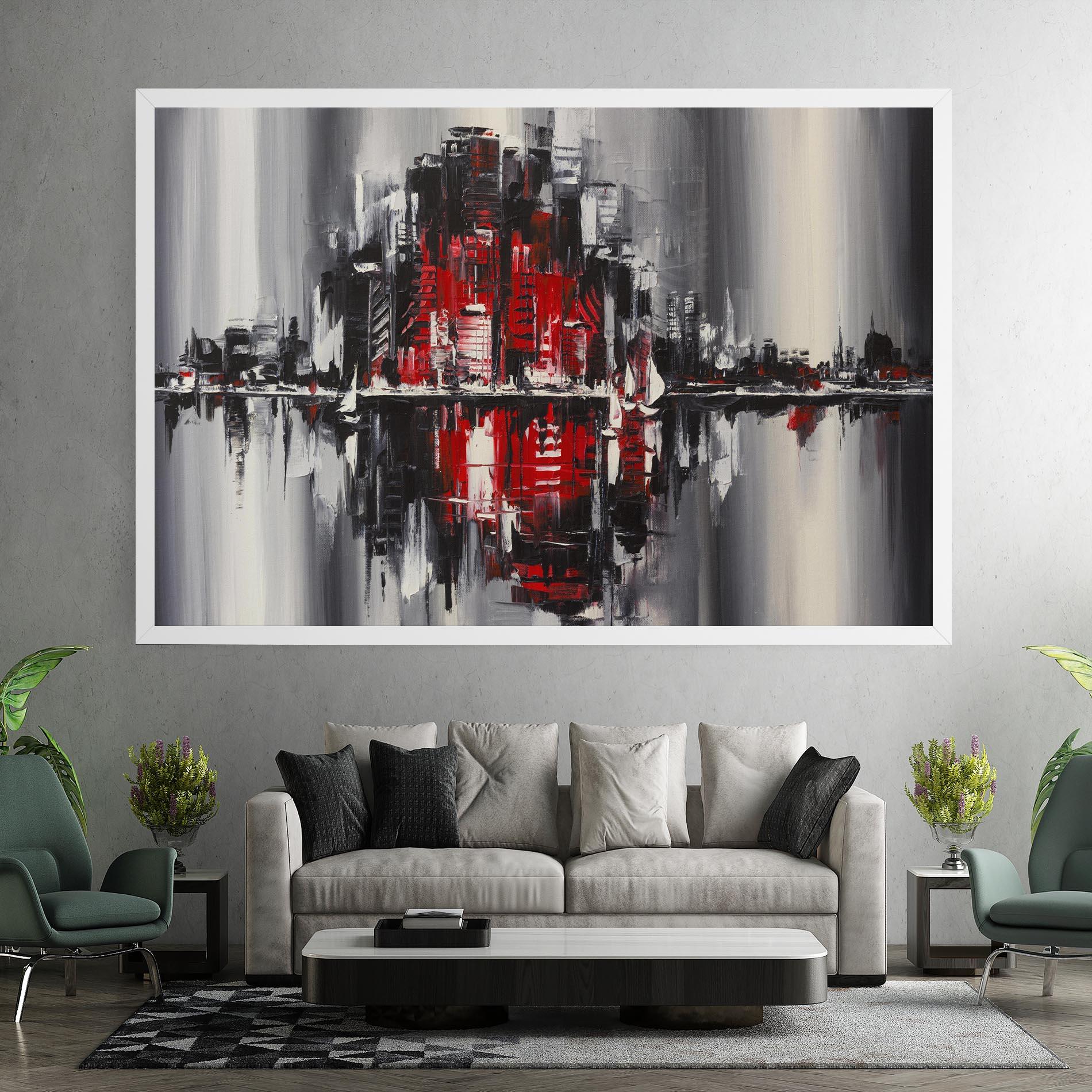 Tablou Canvas Cityscape mockup 7