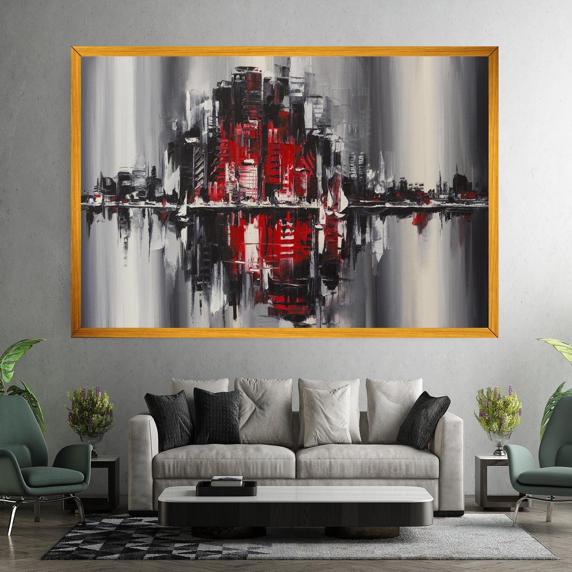 Tablou Canvas Cityscape mockup 7