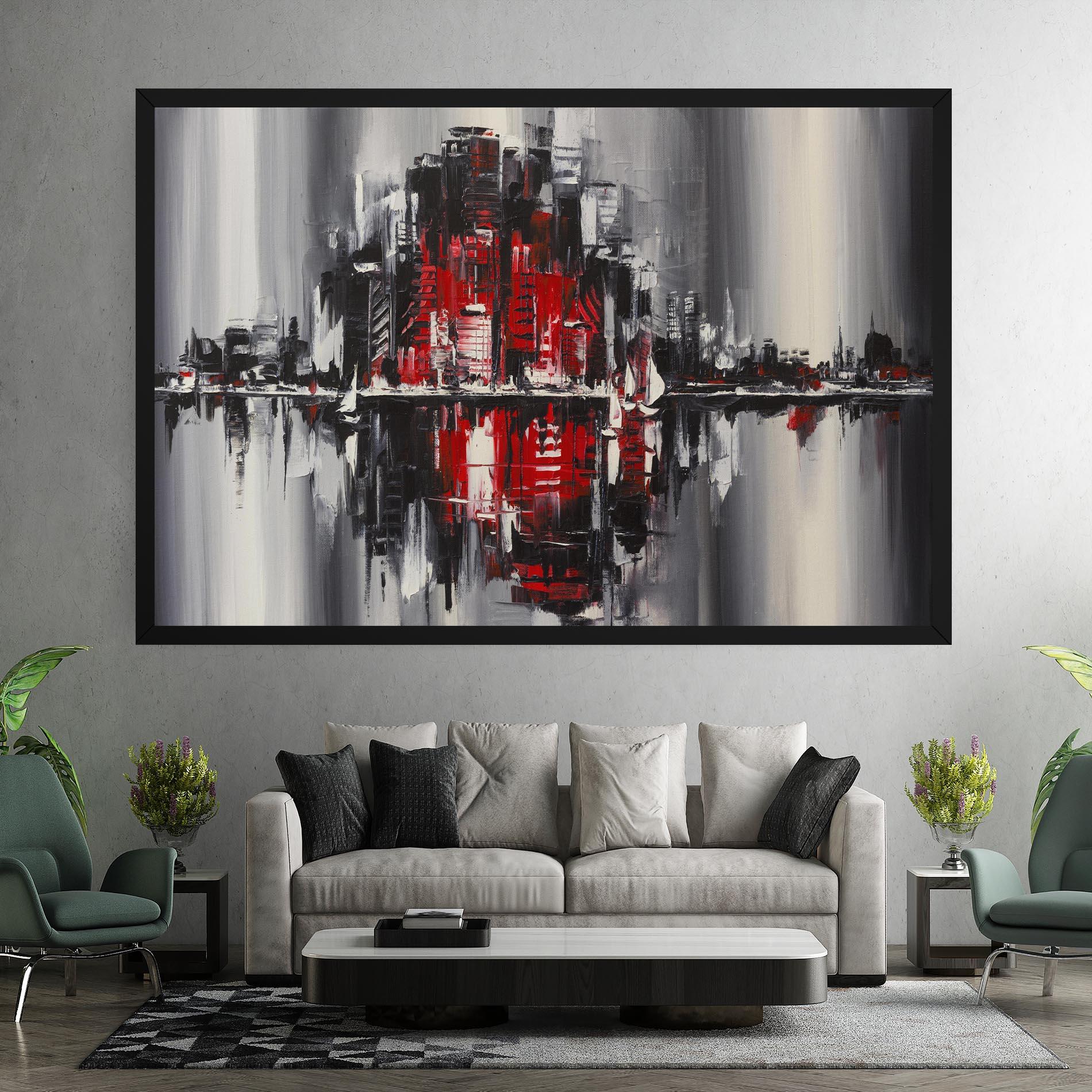 Tablou Canvas Cityscape mockup 7